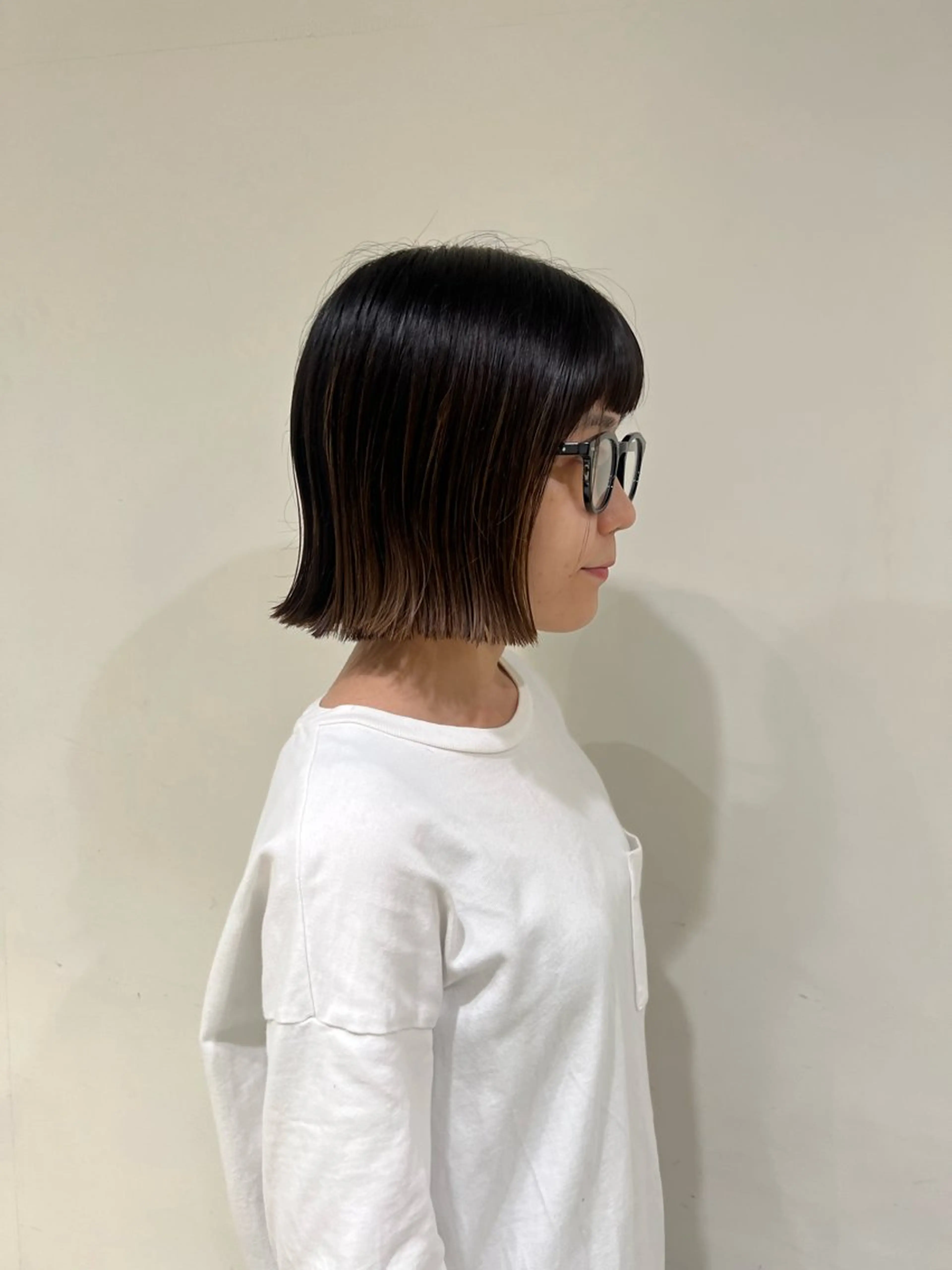 ショート ボブ 外ハネヘア meguri所属・⭐️マツシマ アラン⭐️のヘアスタイル