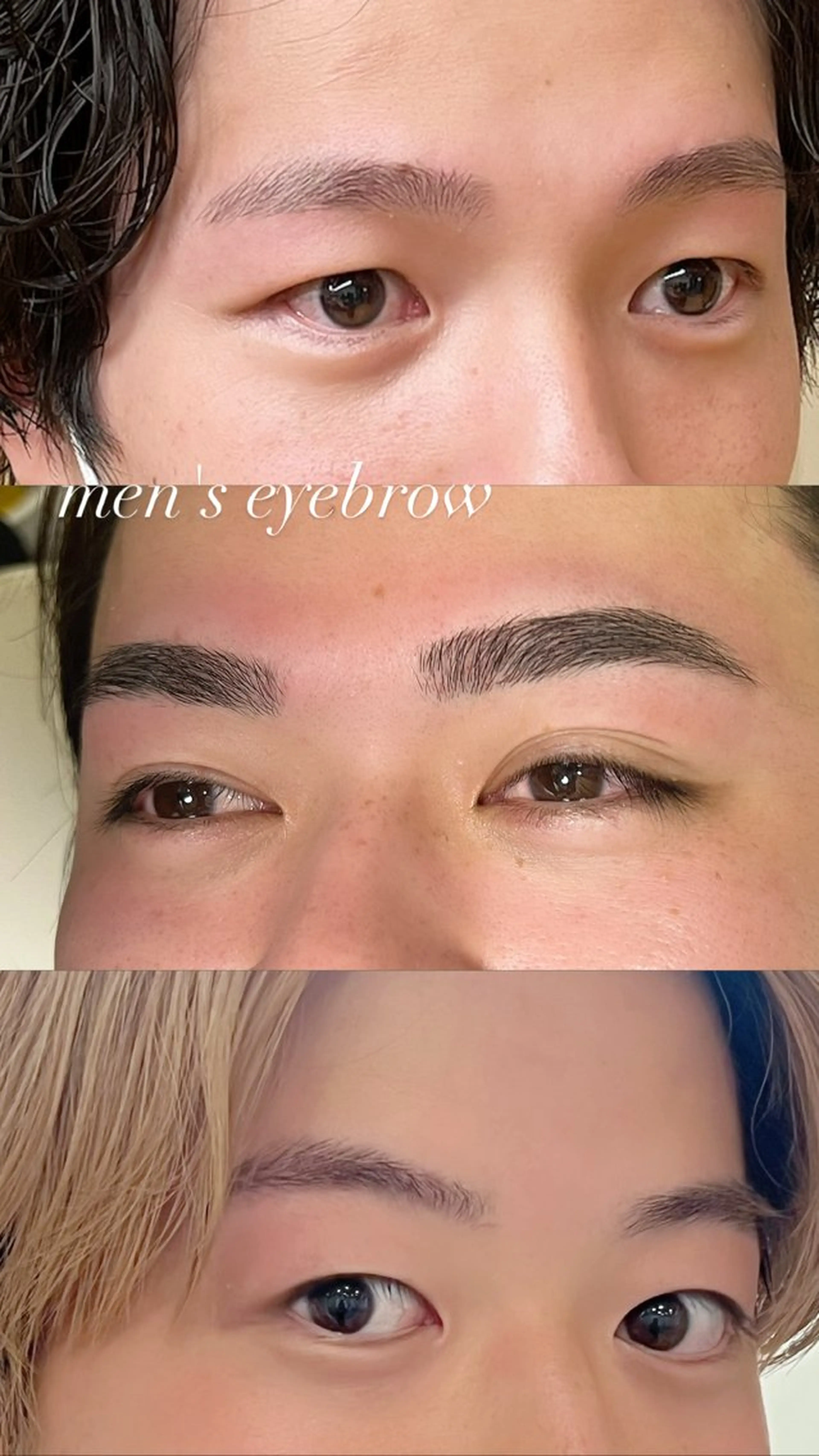 【メンズ限定】眉毛Wax＋間引き🕺✨の写真