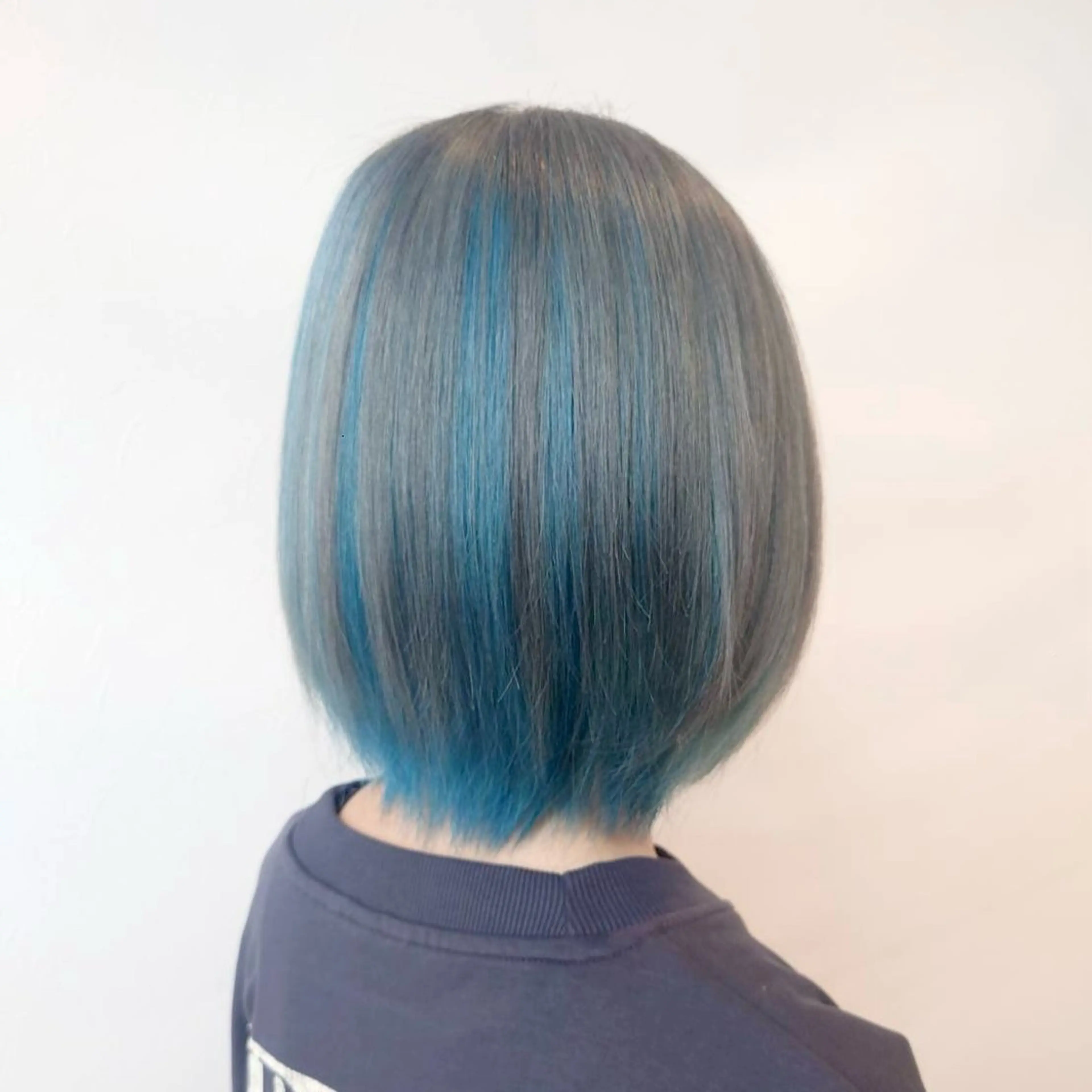 ショート カラー アクアカラー ブルーカラー ダブルカラー GLOSS♡ ヤマガミコウジのヘアスタイル