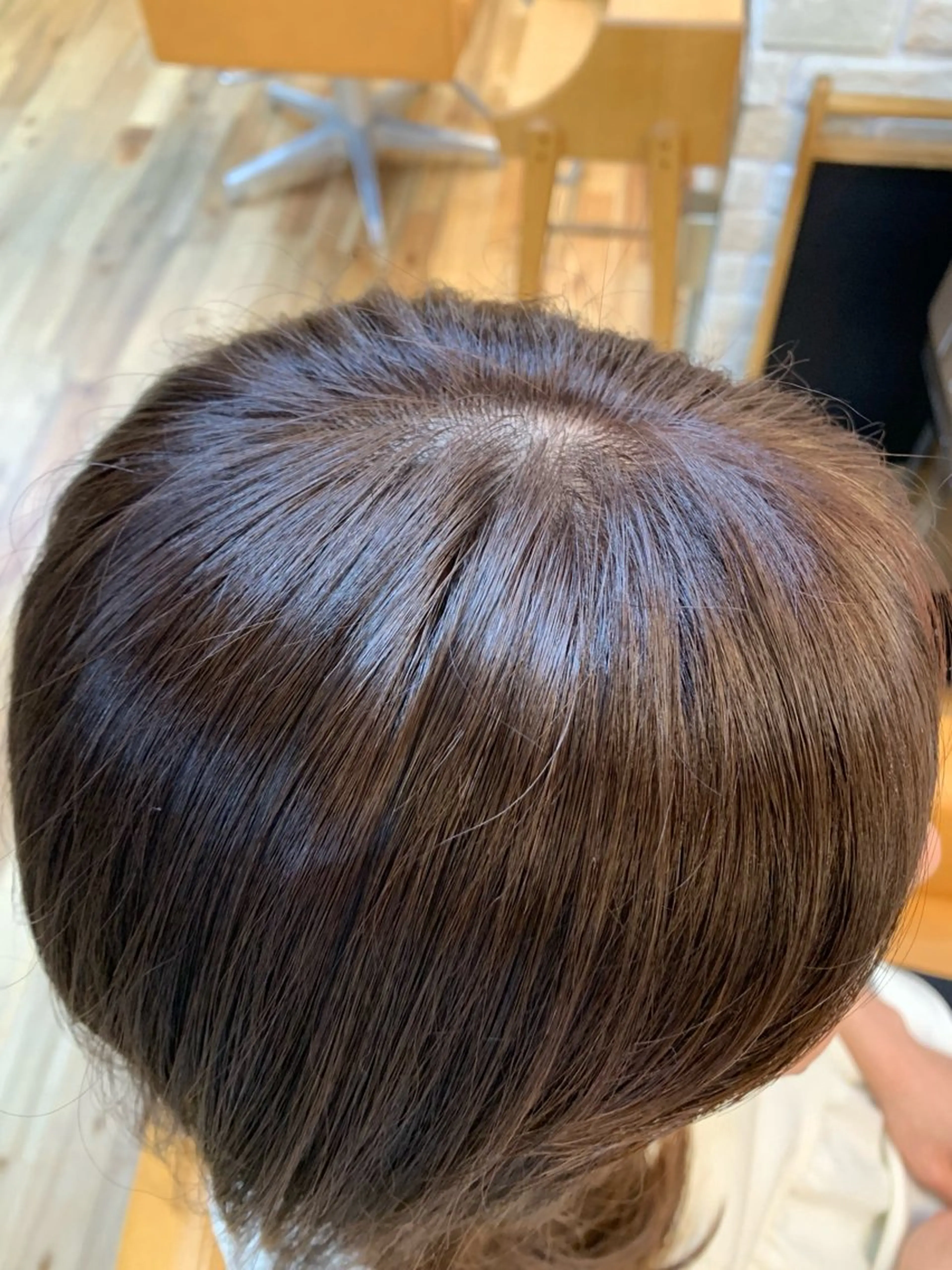 【ご新規様限定🍀】圧倒的ツヤ感ヘアマニキュア(白髪染め)カラー➕クイックトリートメント➕シャンプーブロー込み⭐️の写真