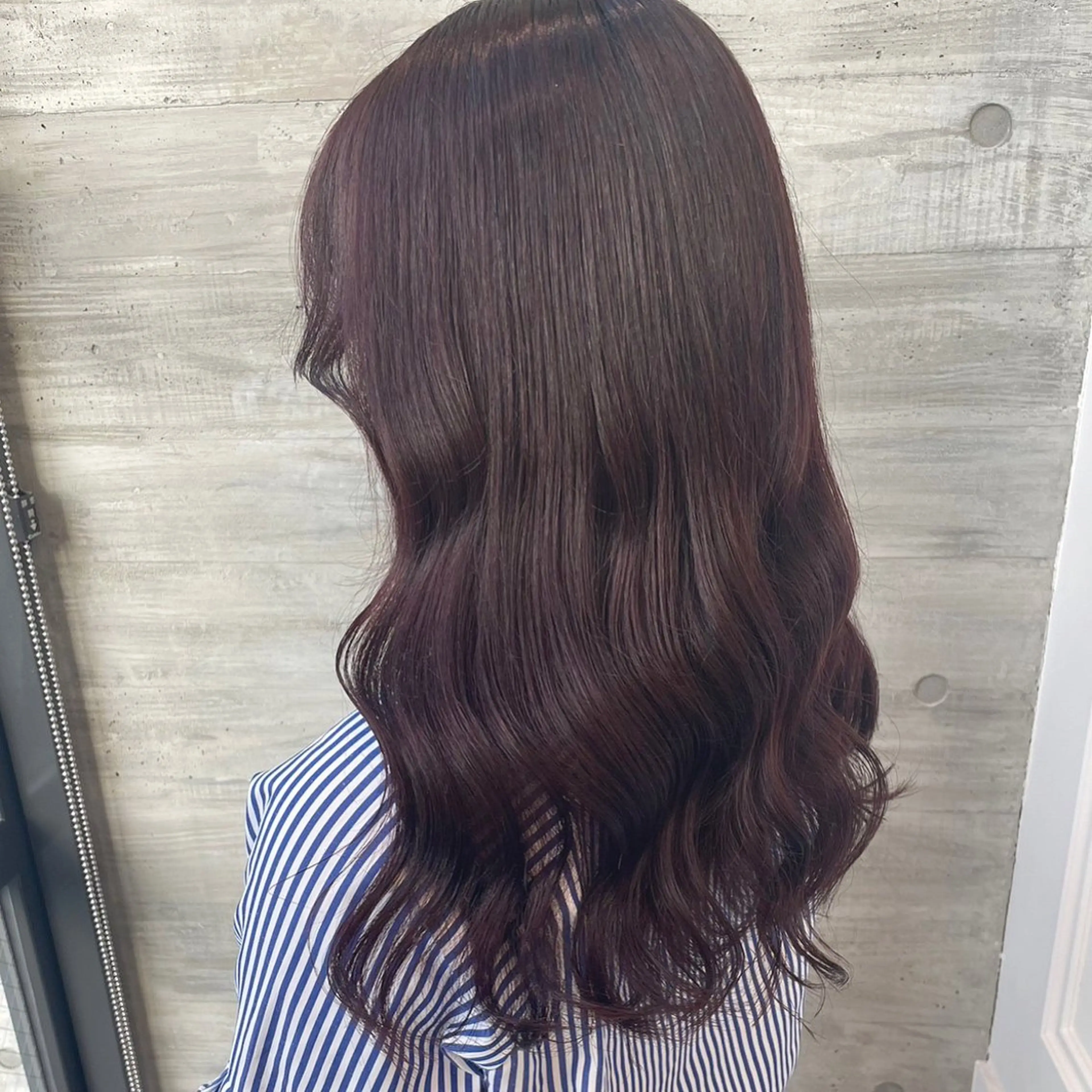 ロング カラー ラベンダーカラー ラベンダーピンク ピンクカラー カット ヘアカラー トリートメント ParveMix￤ 出石 菜々🥂のヘアスタイル