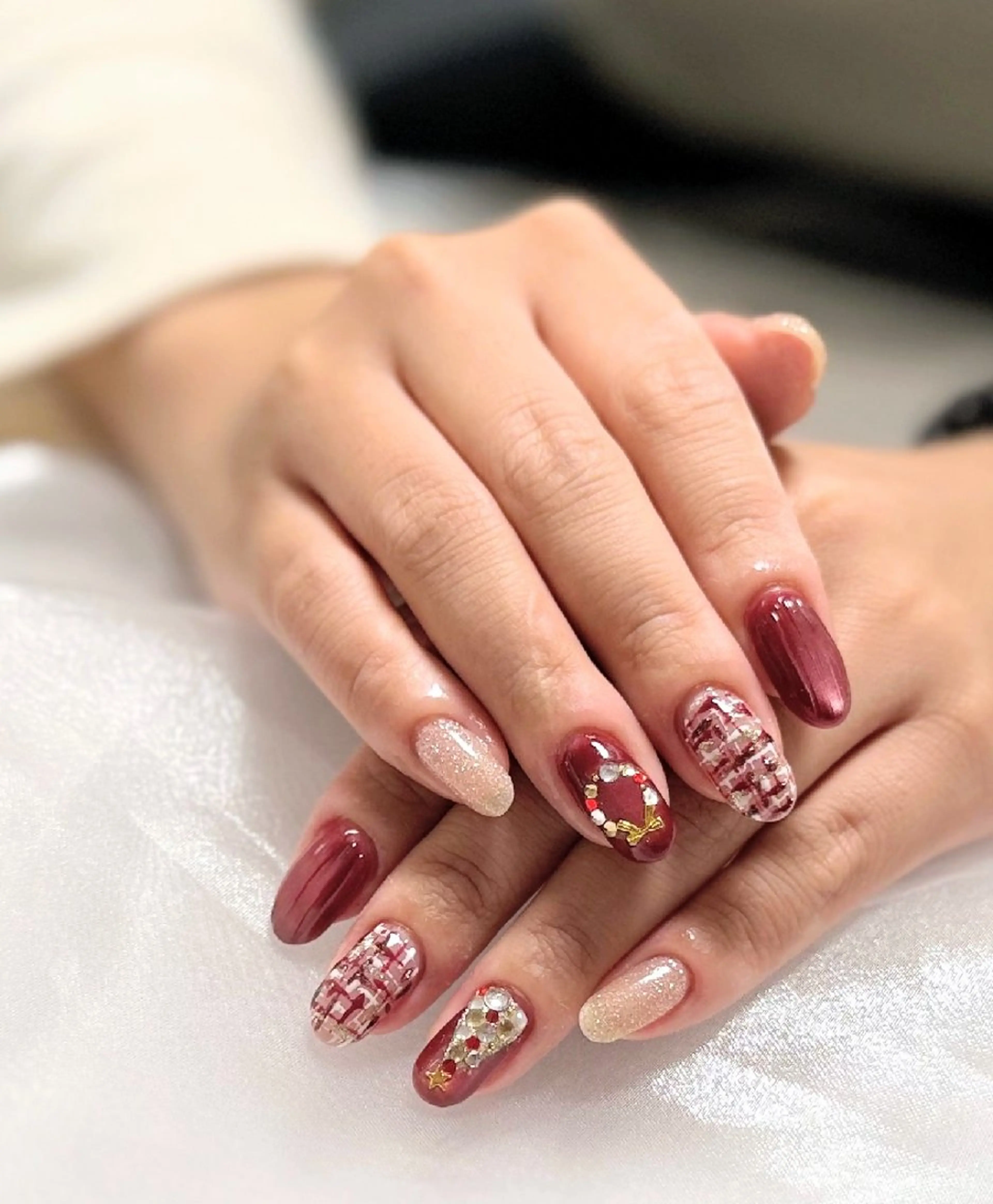 ネイル ハンドネイル 三田 帆乃佳のネイルデザイン