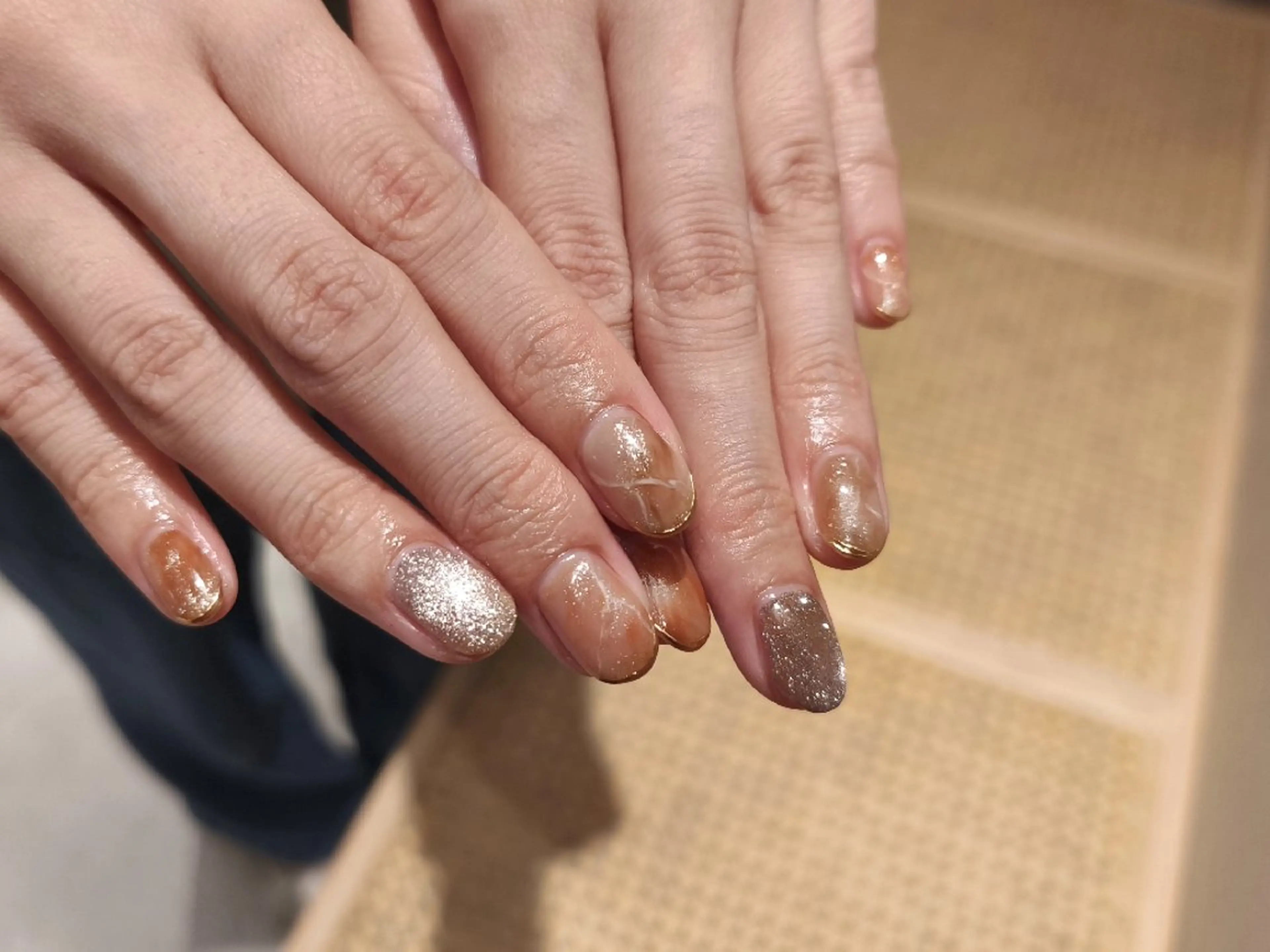 ネイル ニュアンスネイル she nailstudio/Noir所属・salon Noirのネイルデザイン