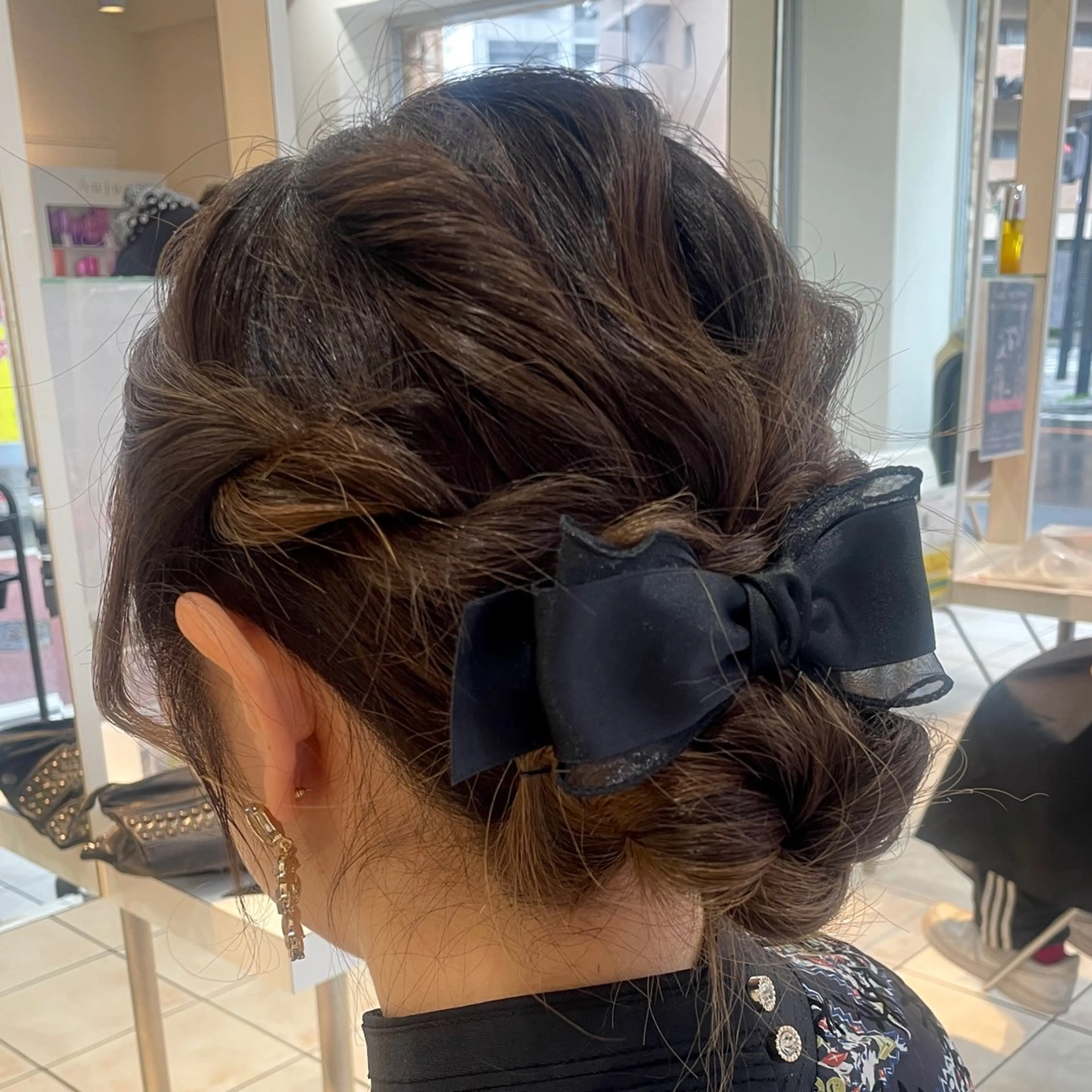 カラー ヘアセット ブリーチ/ヘアセット 【𝙍𝙞𝙣𝙤】のヘアスタイル