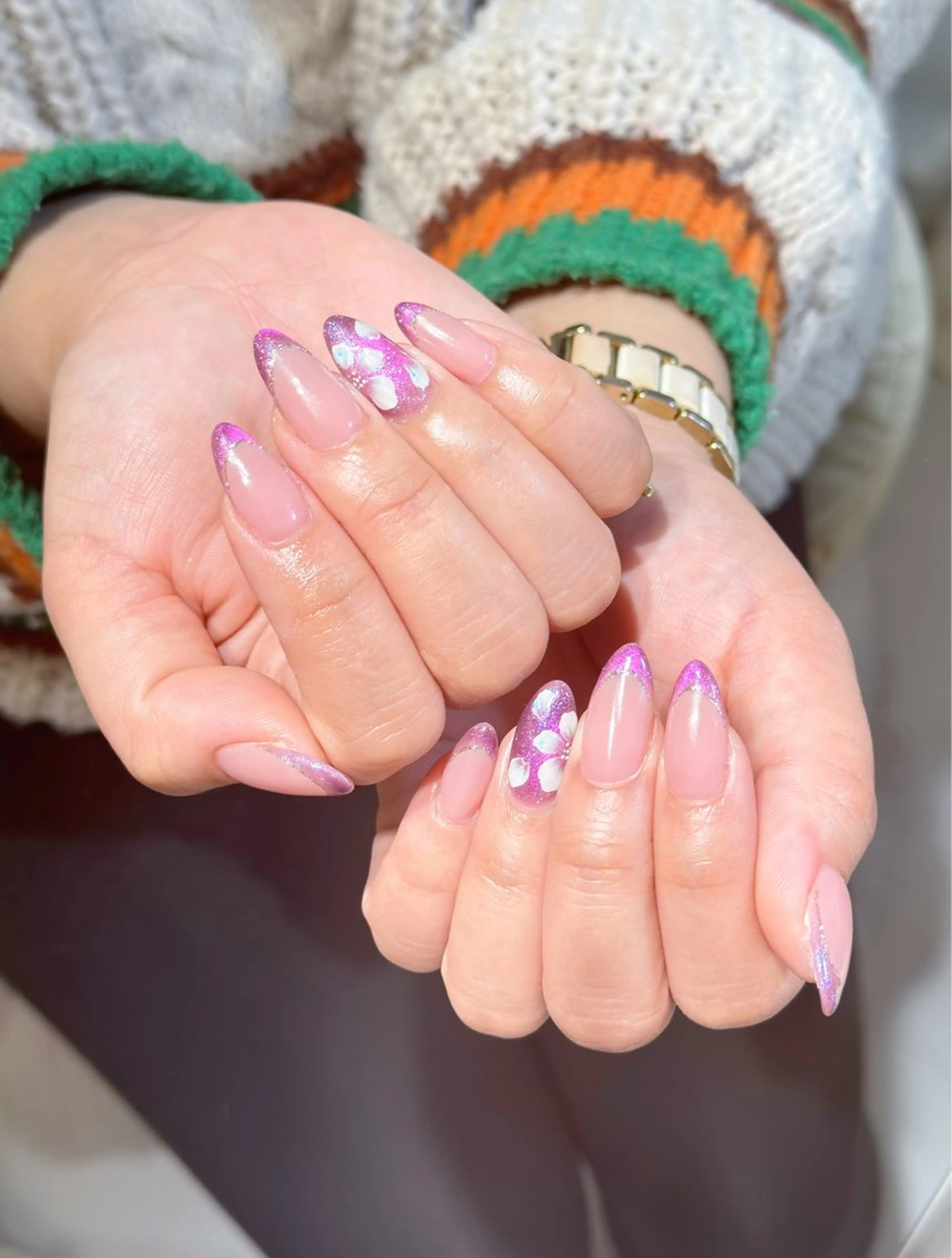 ネイル ハンドネイル ハンドケア 🦋Yumi Nail🦋Momoのネイルデザイン