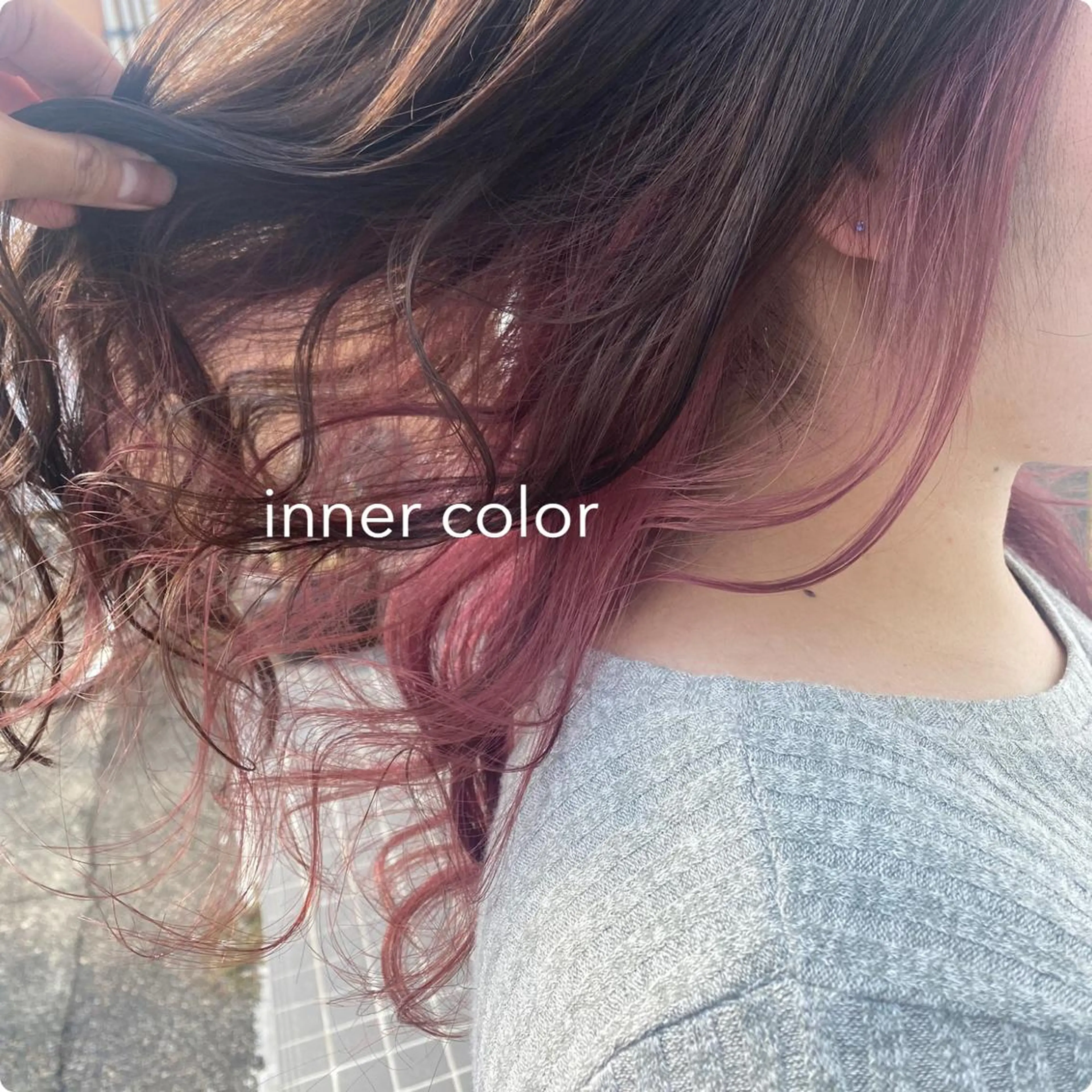 セミロング mare所属・＊＊＊ natsumiのヘアスタイル