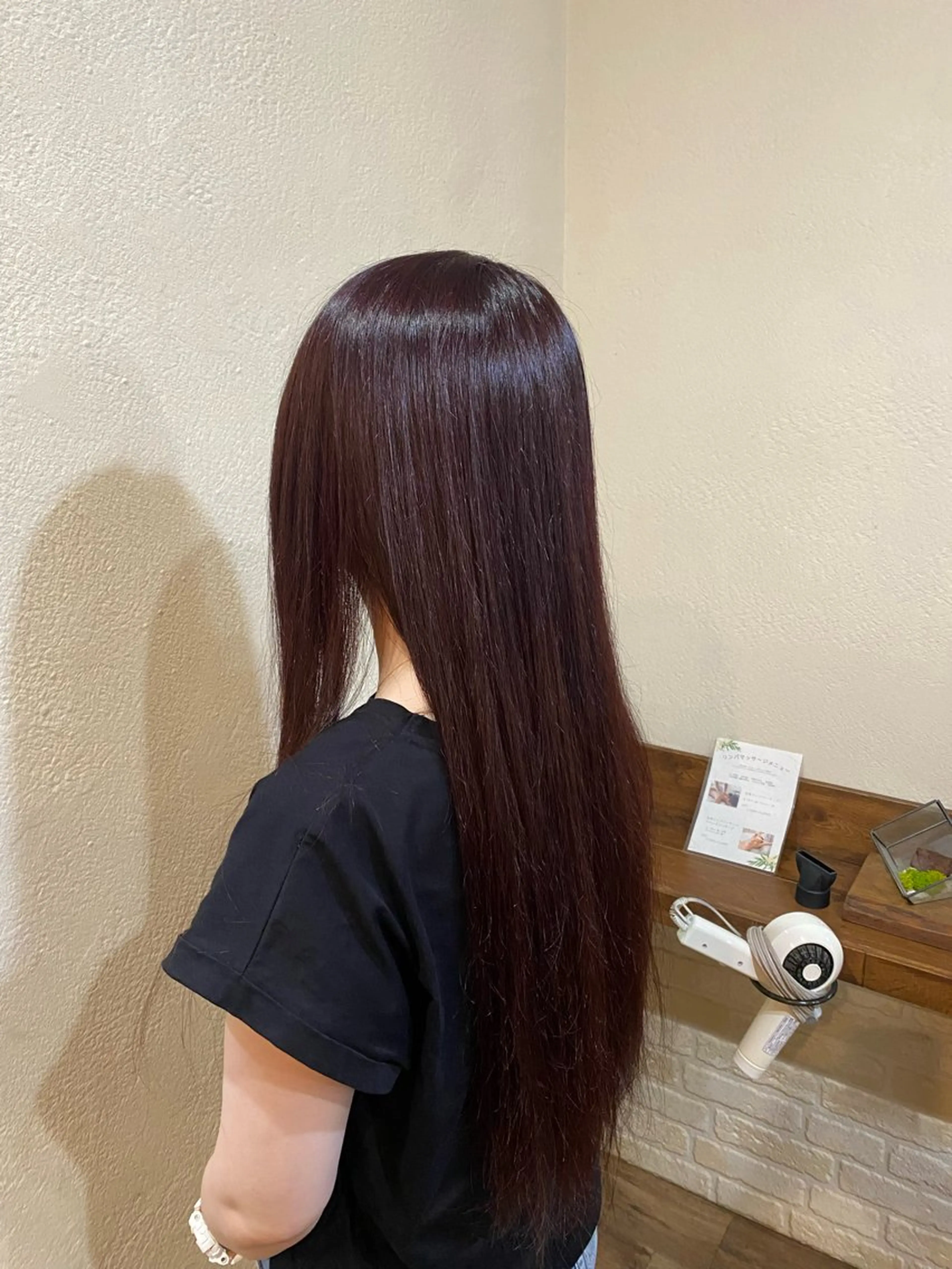 ロング Hair & Eyelash Riche所属・肥田 夕蘭のヘアスタイル