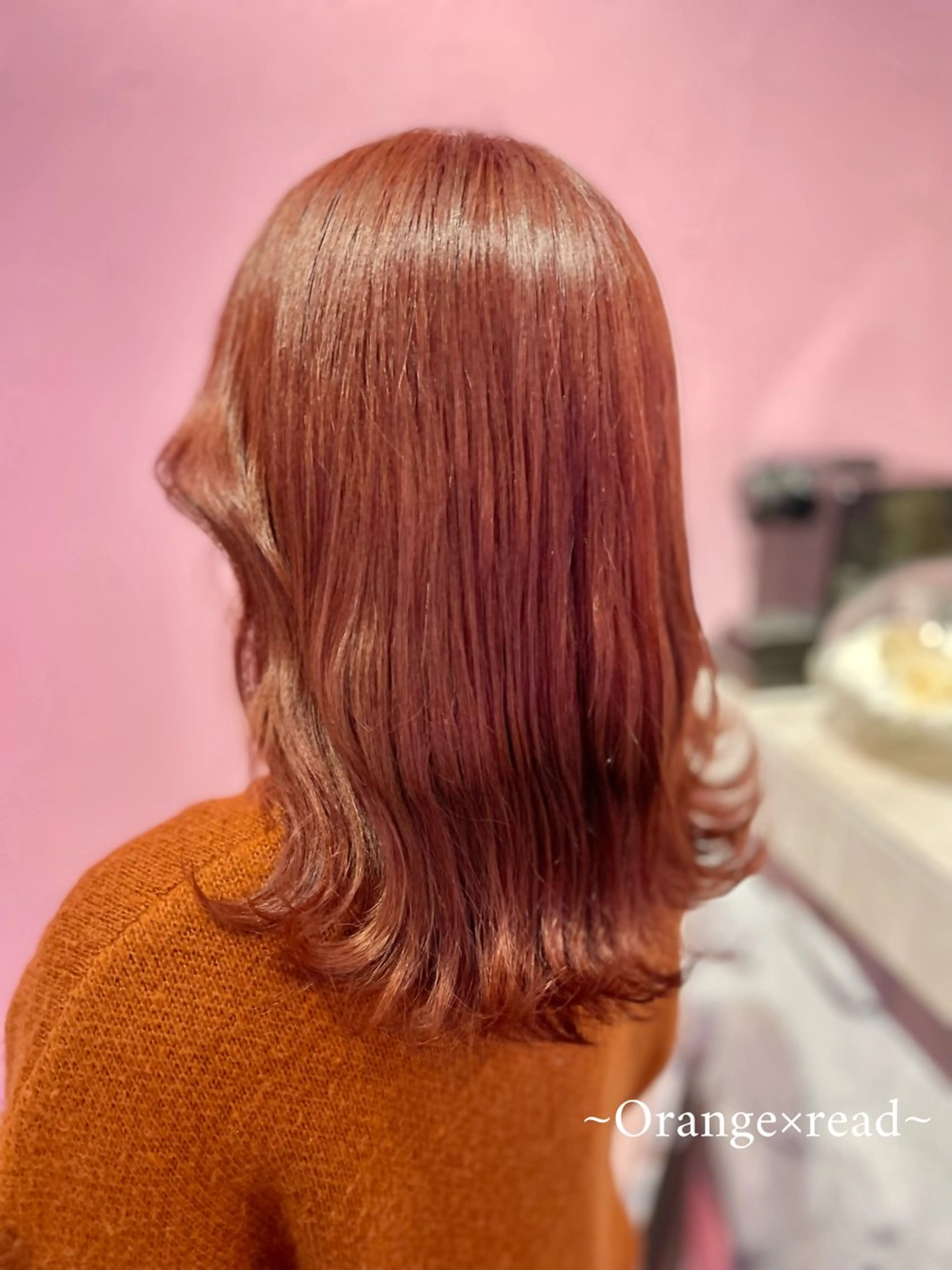 セミロング カラー ヘアアレンジ カット、縮毛矯正 モデル募集🎀あゆみのヘアスタイル