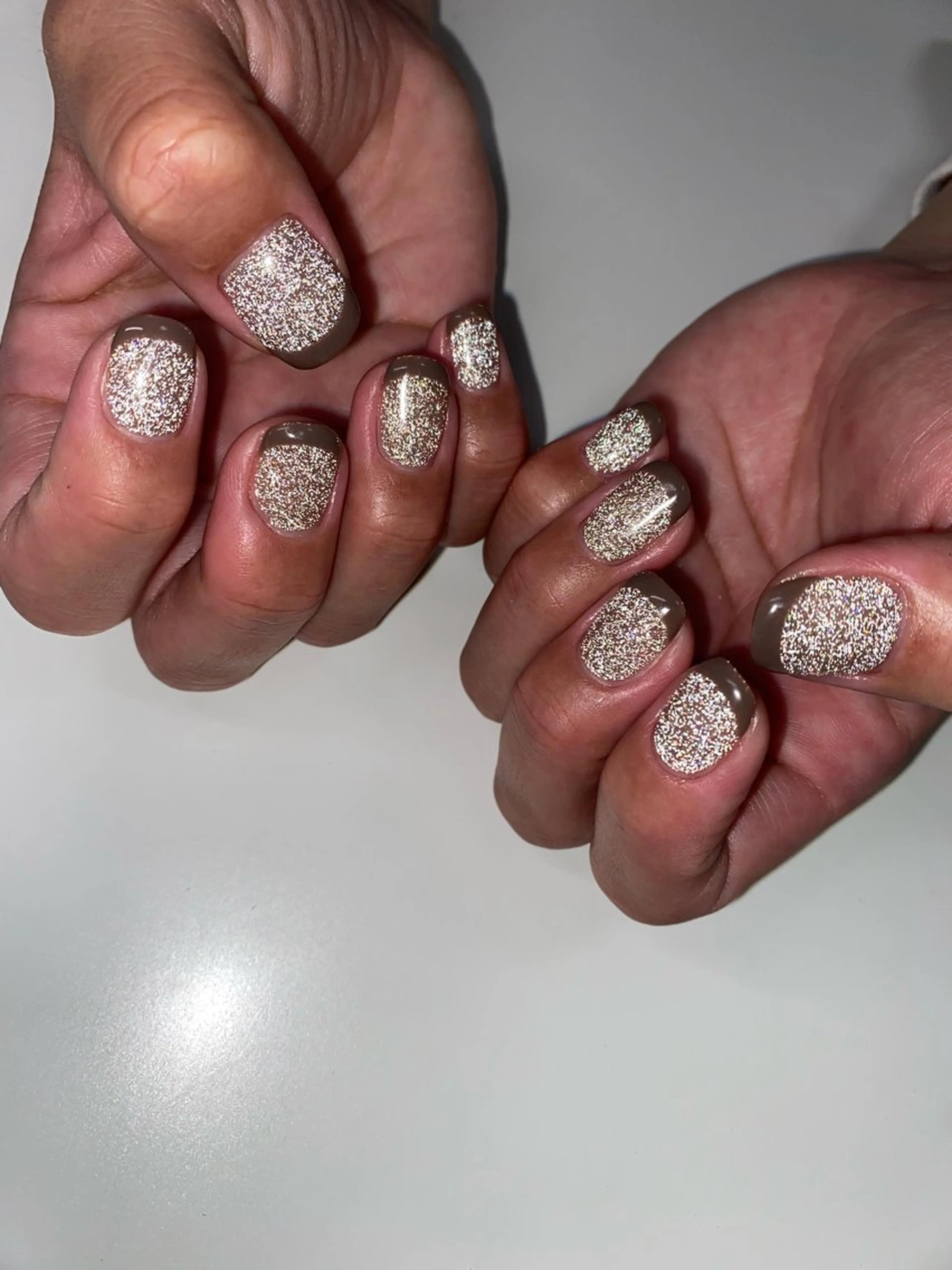 ネイル フラッシュネイル フレンチネイル ハンドネイル kokori nailのネイルデザイン