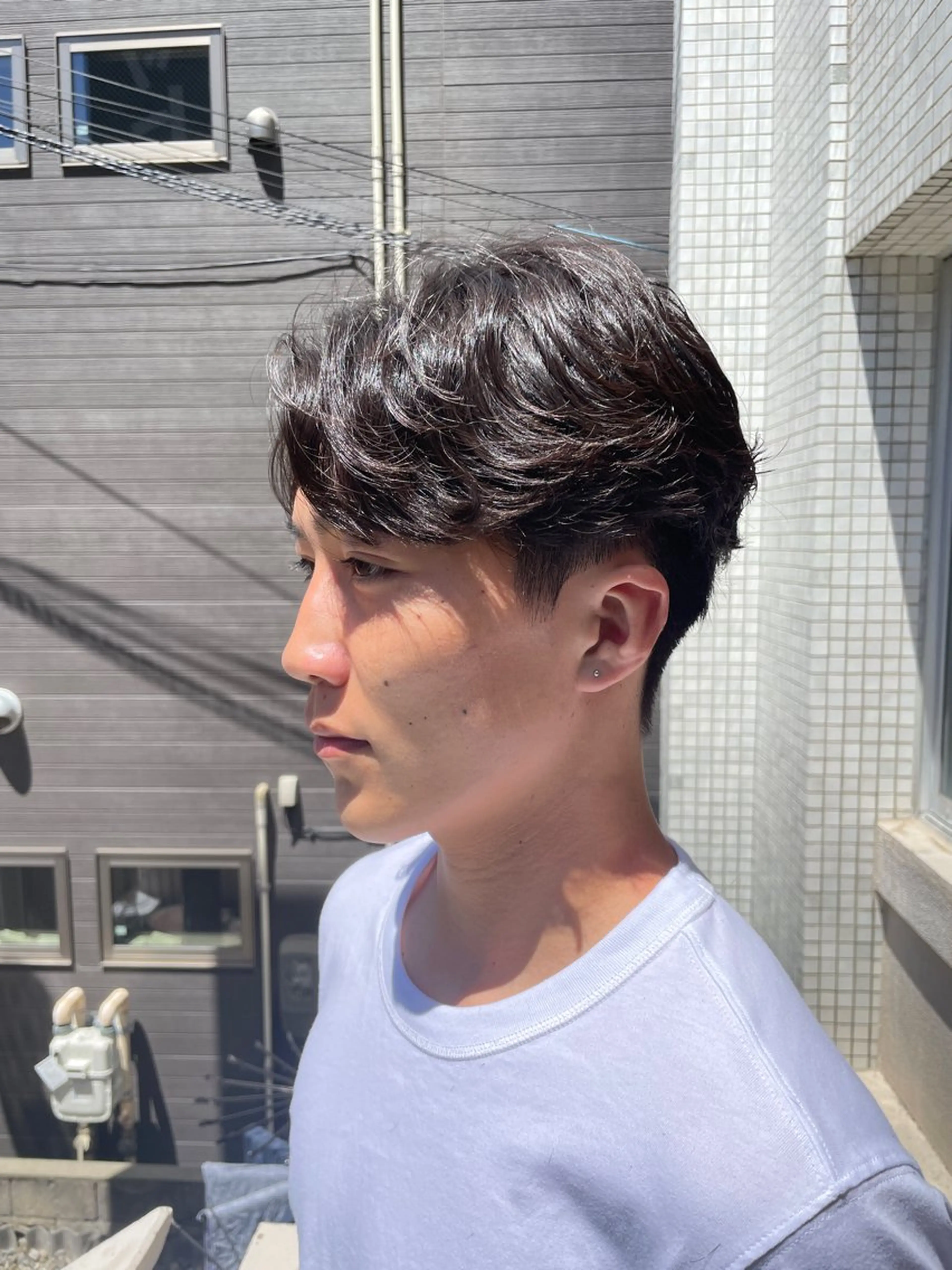 パーマ メンズ カルマパーマ メンズパーマ カット パーマ メンズサロンLOSS所属・新潟メンズ/縮毛矯正 パーマ/mizukiのヘアスタイル