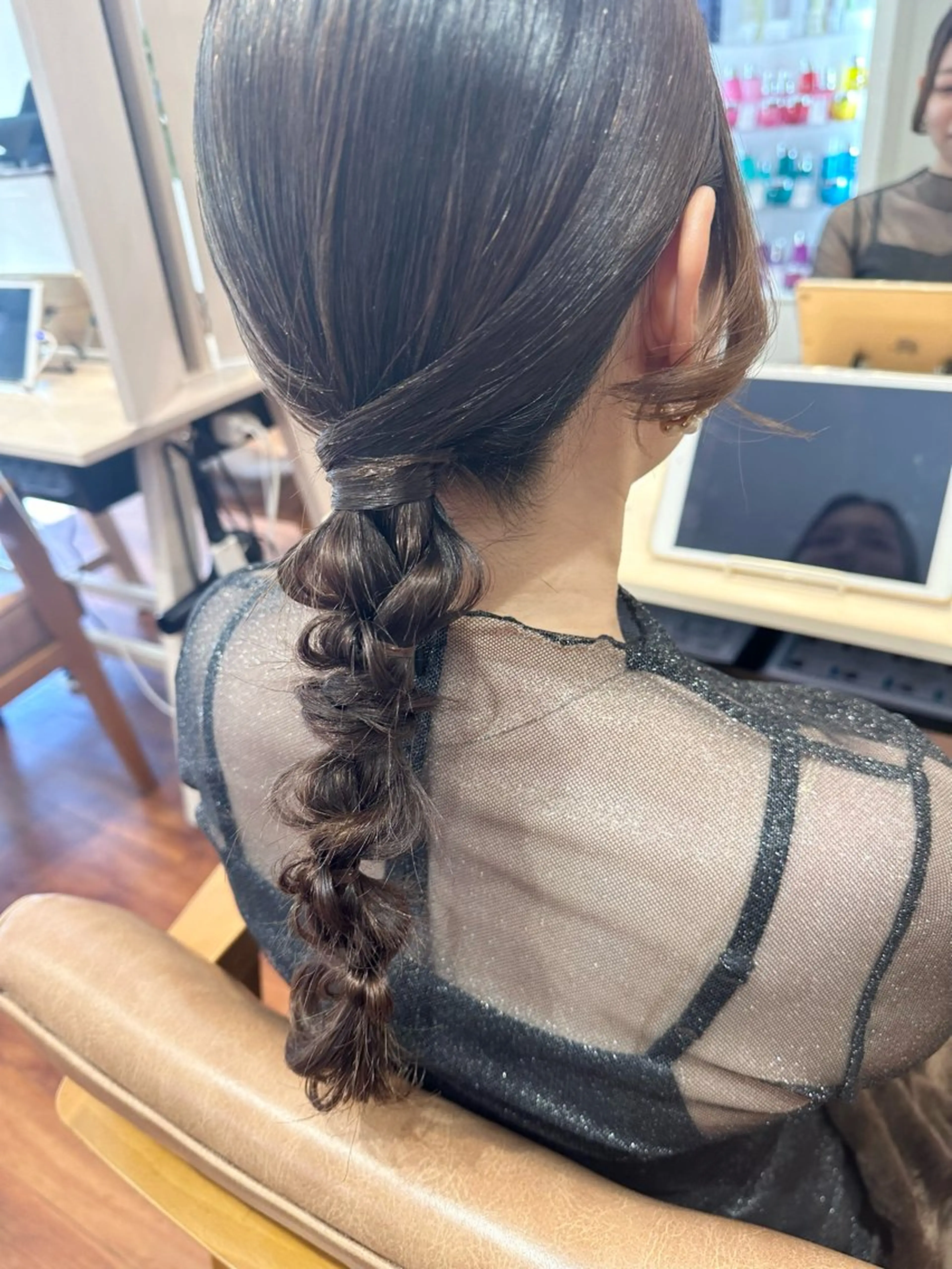 セミロング PRIMA aimer所属・前田 花綸のヘアスタイル