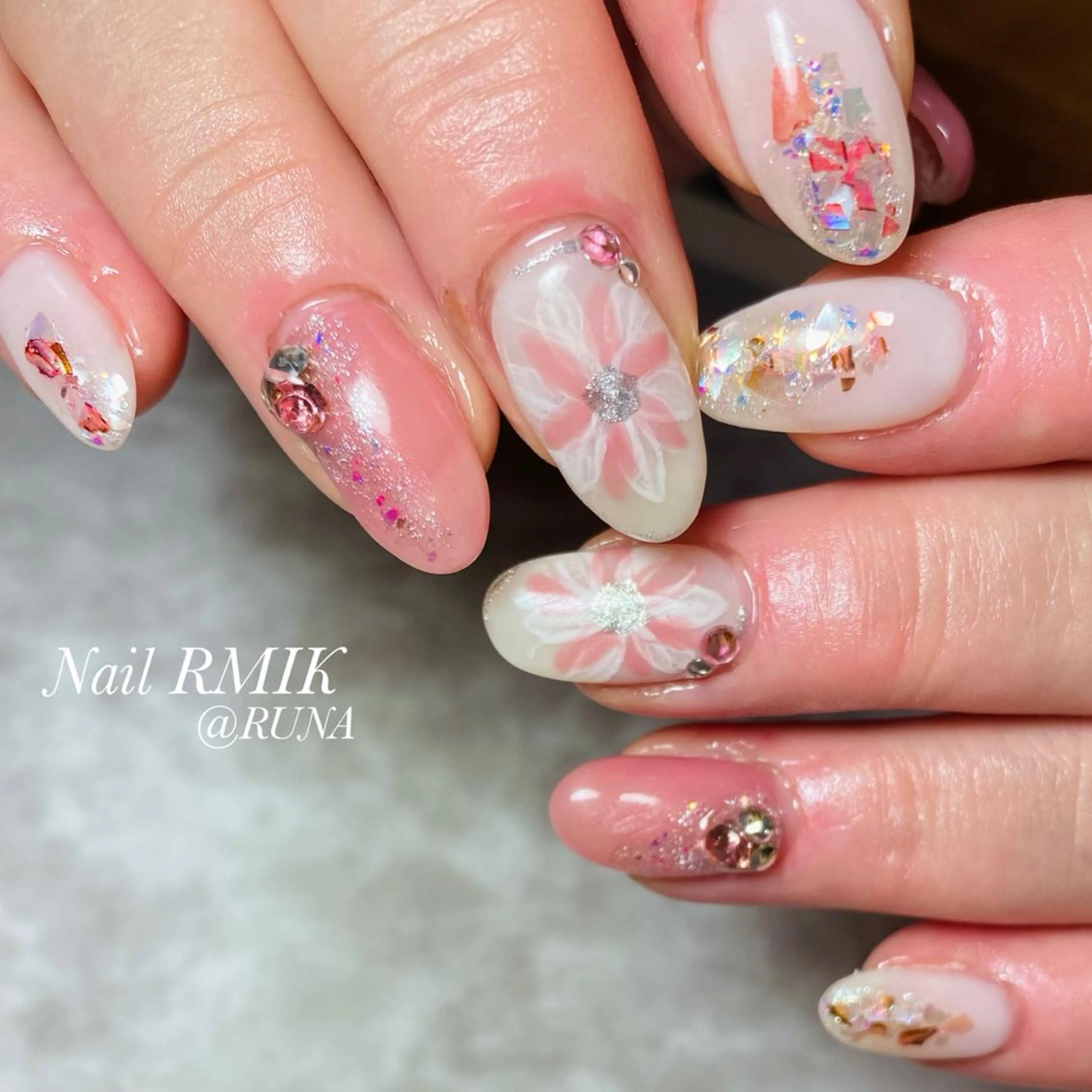 ネイル ハンドネイル nailsalon RMIKのネイルデザイン