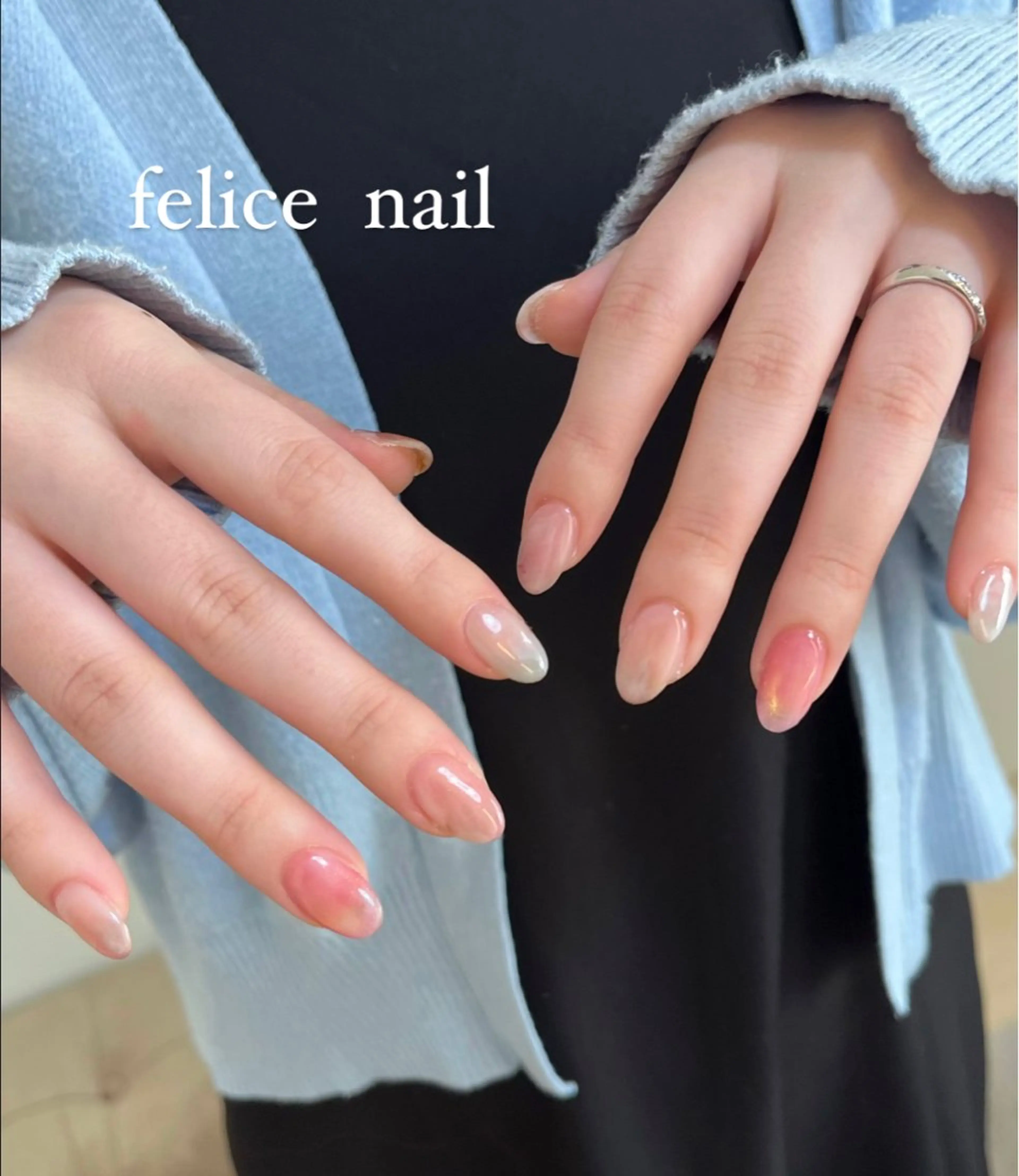 ネイル 春ネイル felice nailのネイルデザイン