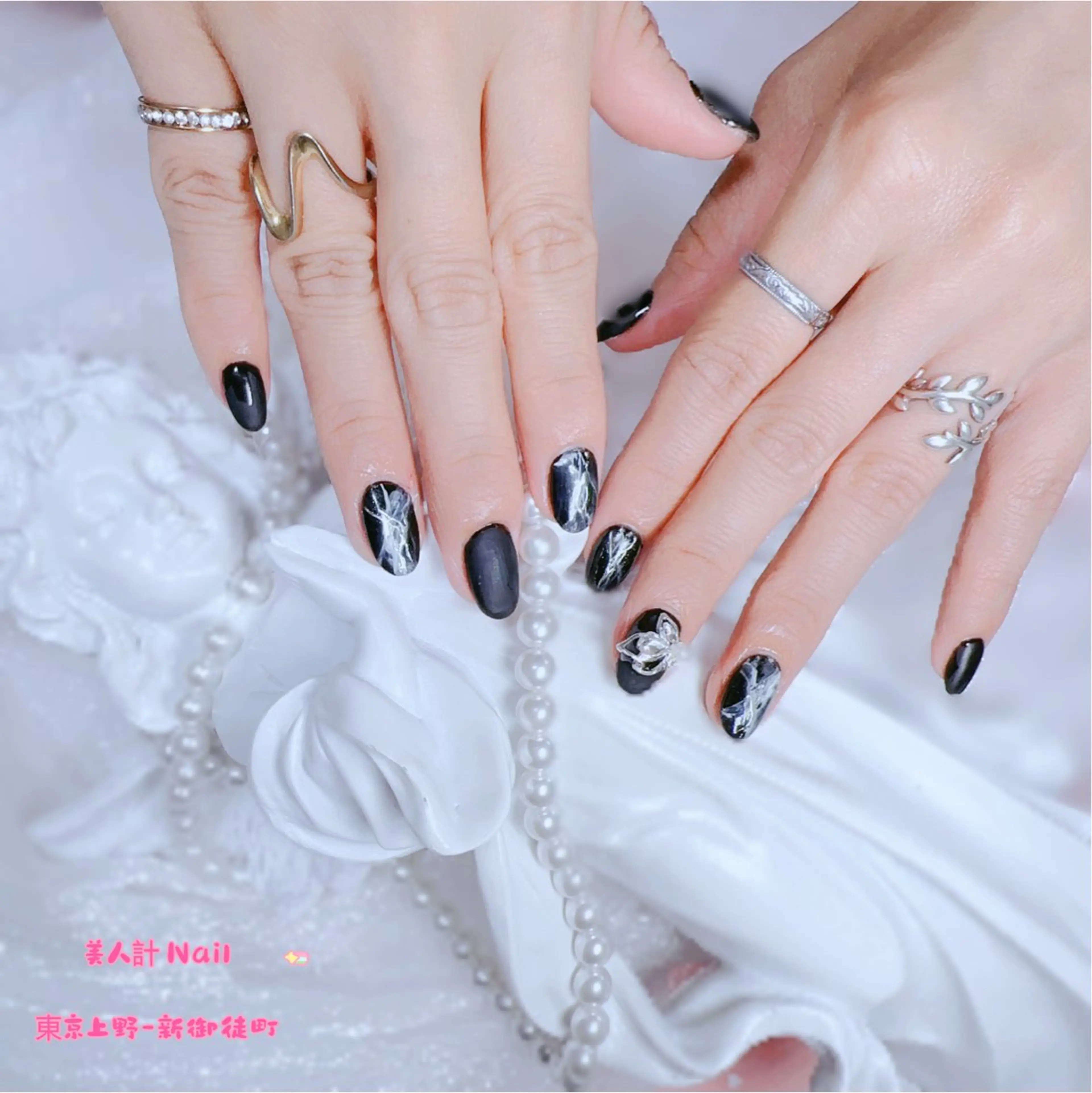 ネイル ハンドネイル 美人計ネイルサロン所属・中山 美月のネイルデザイン