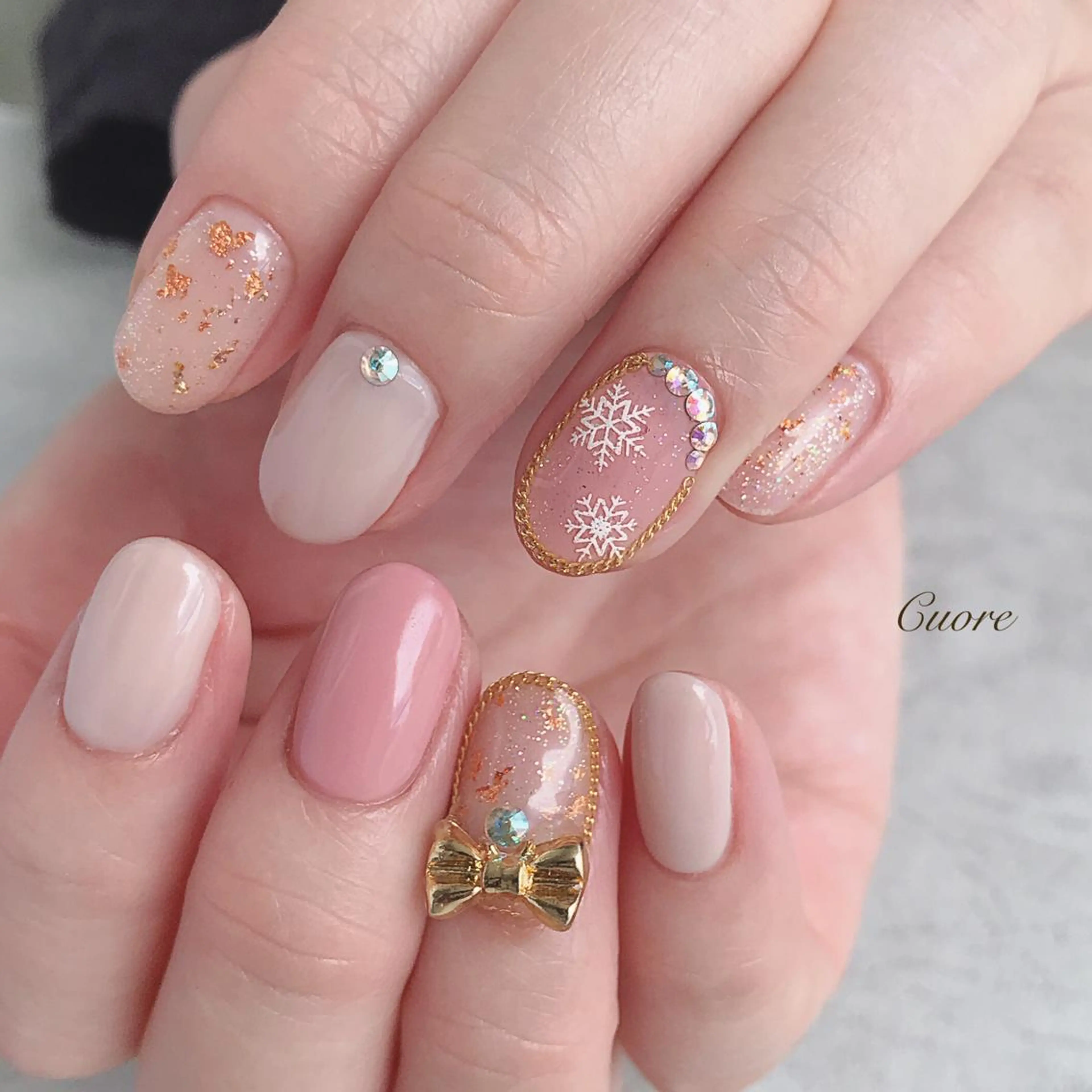 ネイル Cuore谷岡紗妃/ 宮崎台のネイルデザイン