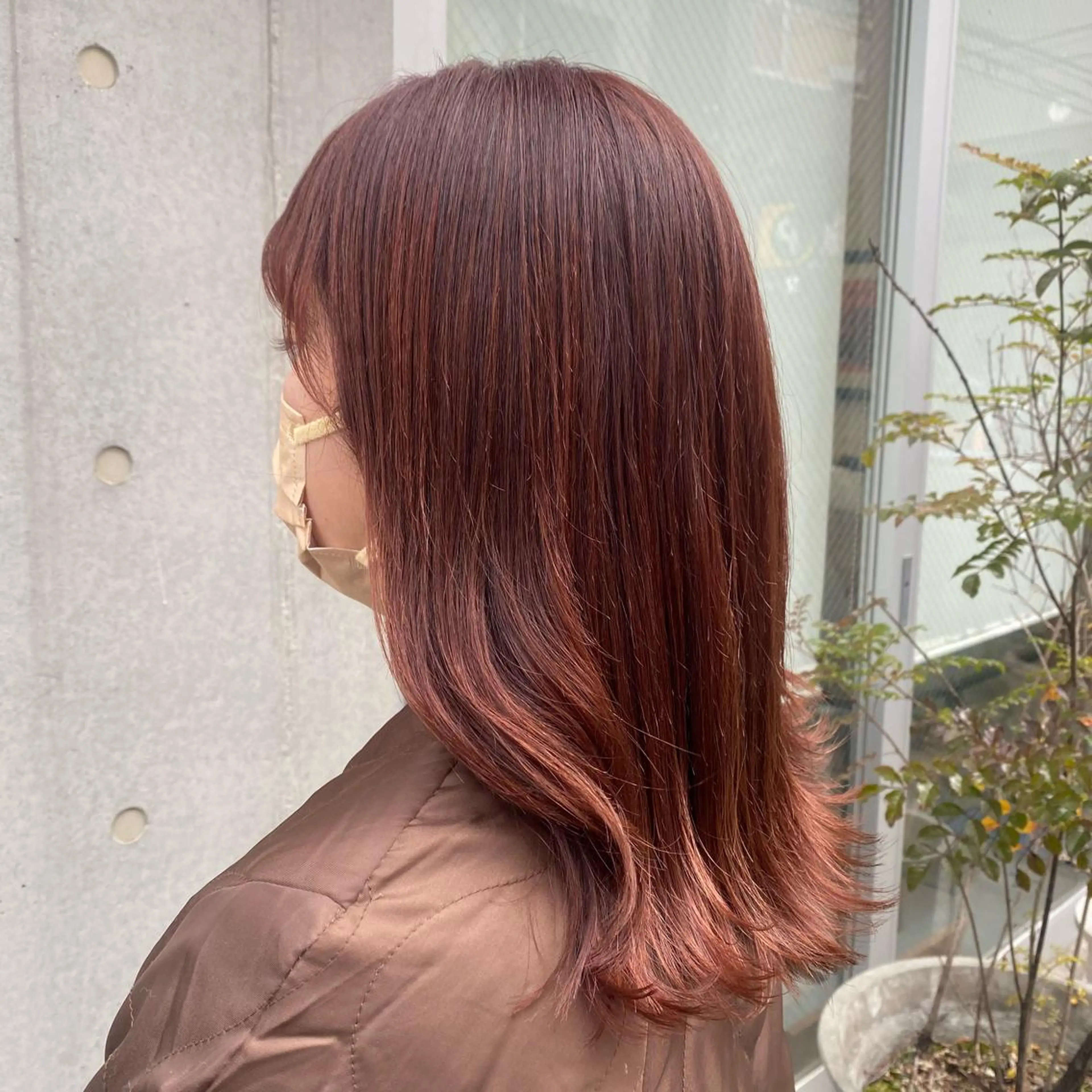 ミディアム カラー 🪭risa 暖色/レイヤー🪭のヘアスタイル