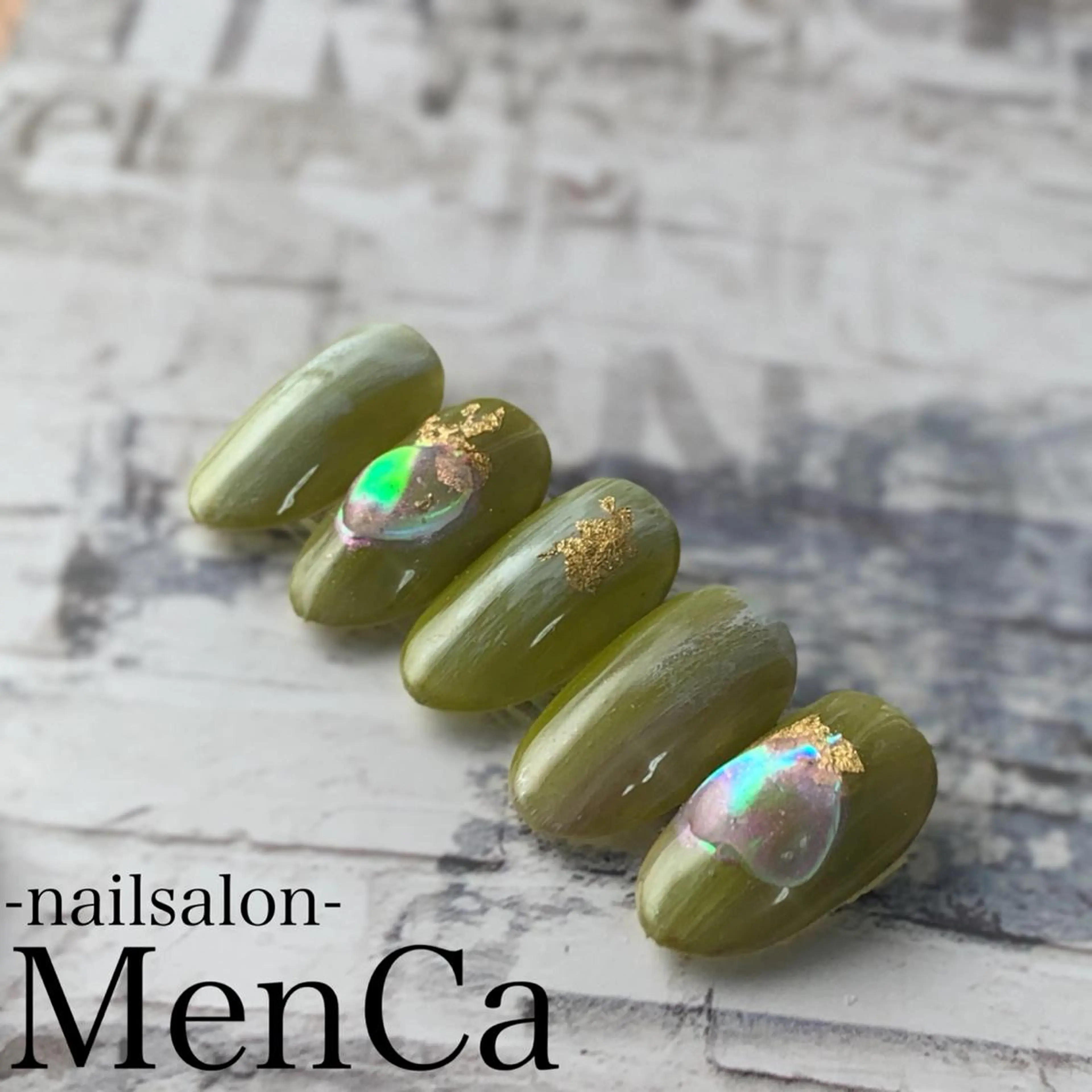 ネイル 氷ネイル・うるうるネイル ハンドネイル 江崎 景子のネイルデザイン