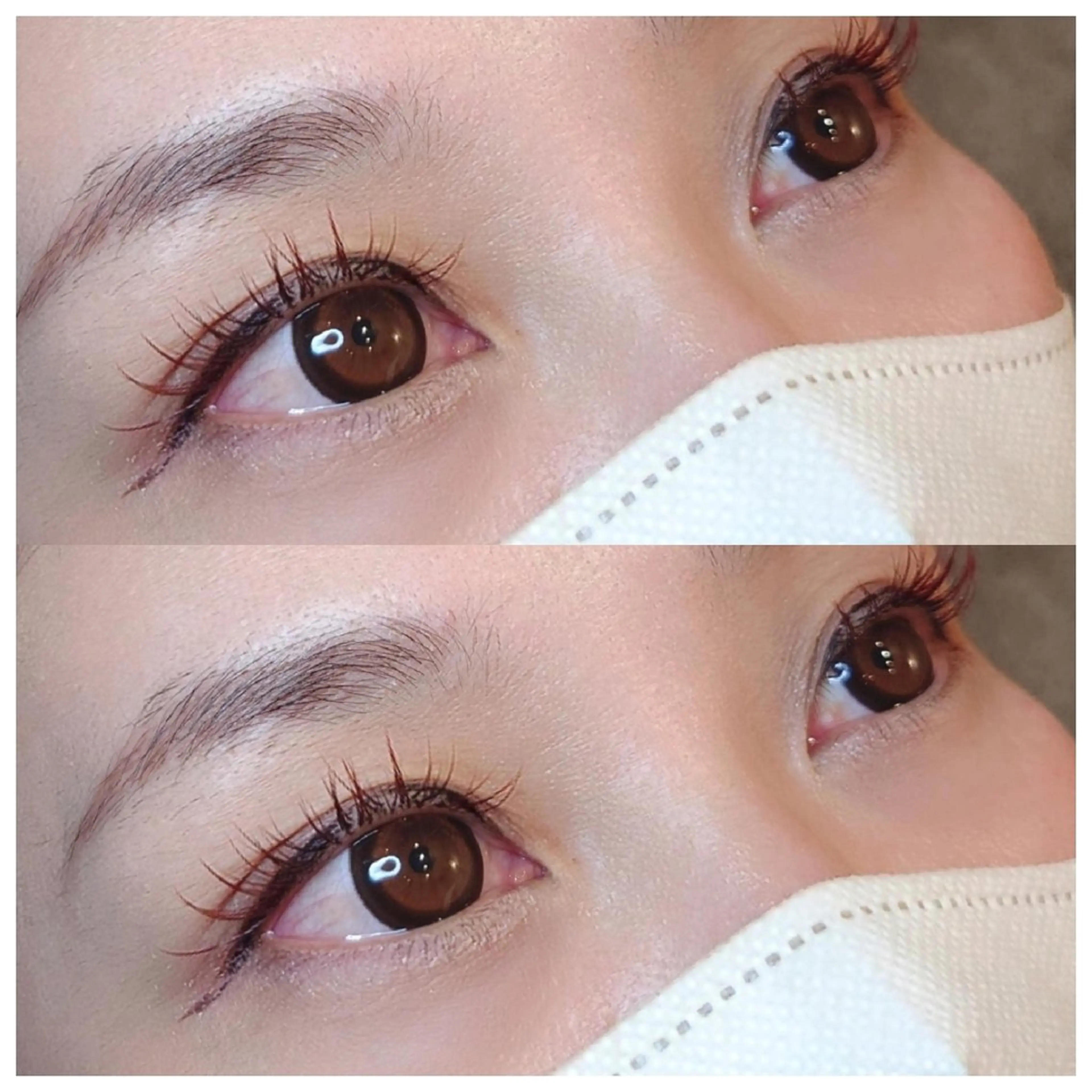 【ご新規様】フラットラッシュ120本💐アイシャンプー🫧持続アップコーティング付🤍の写真