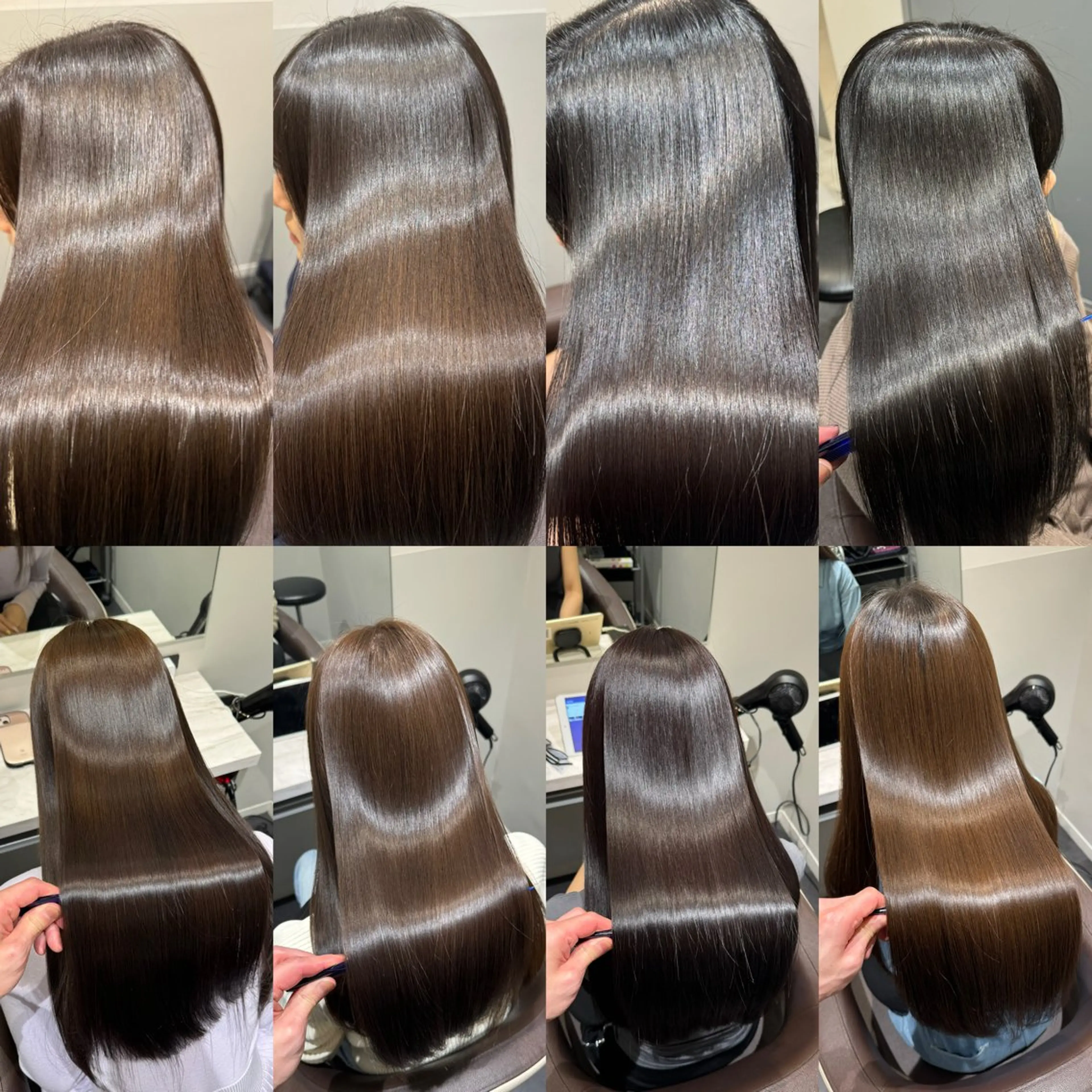 セミロング カラー 髪質改善 韓国風ヘア トリートメント 酸性ストレート 酸熱トリートメント SALOWIN east店6F所属・TAKUMI 【美髪特化】のヘアスタイル