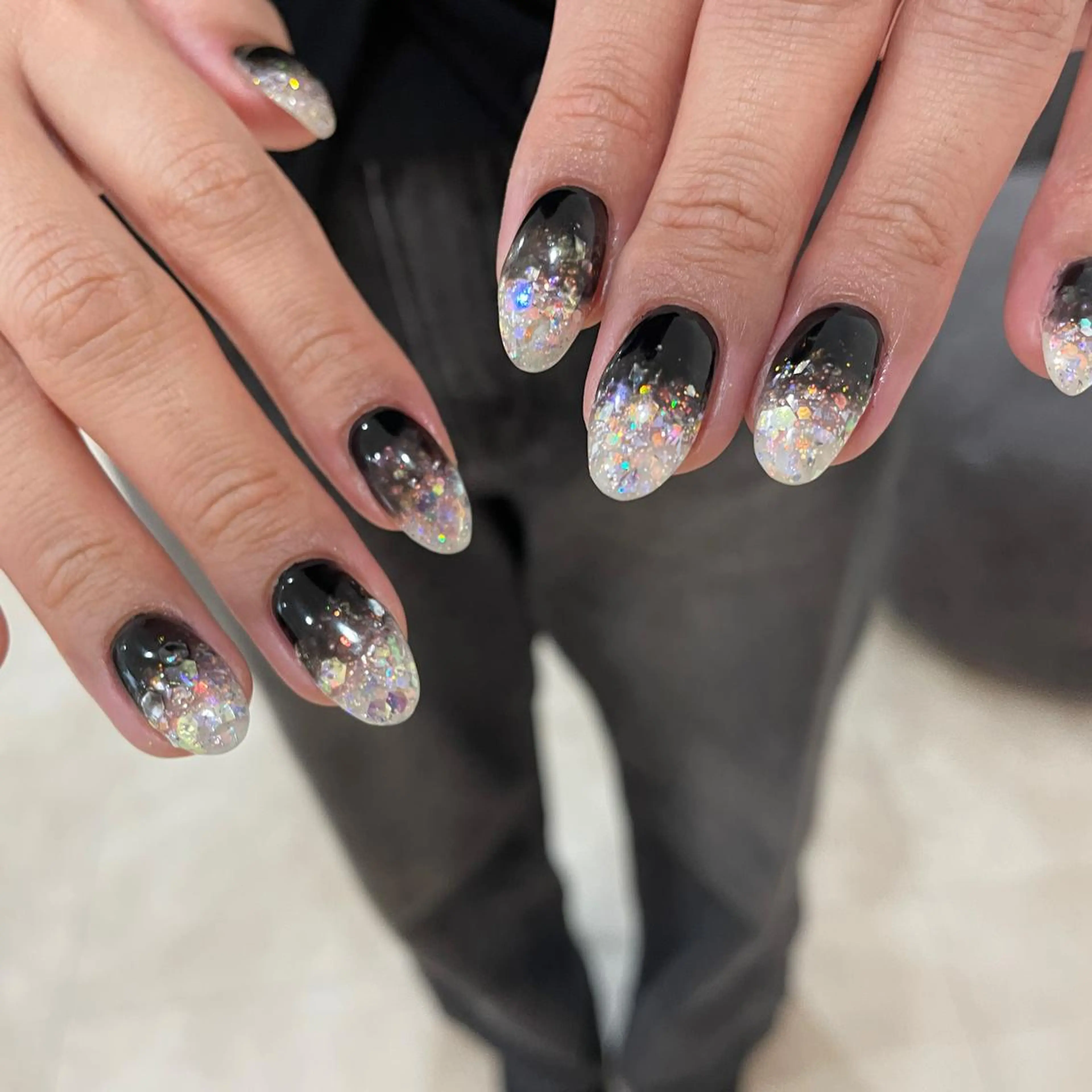 ネイル ハンドネイル フットネイル ゆびノさき茨木店 ニュアンス/アートのネイルデザイン