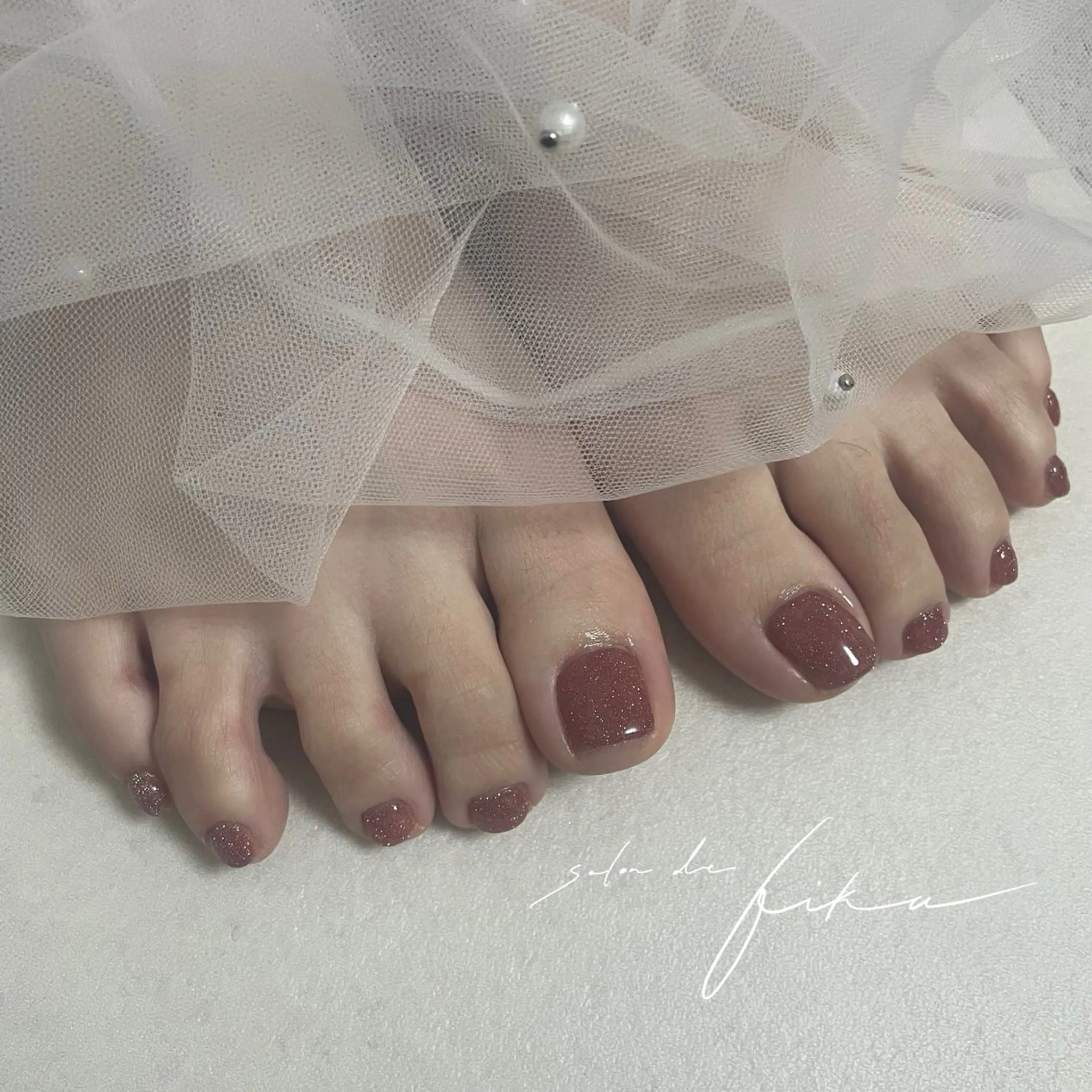 ネイル フットネイル Saki 【パラジェル取扱店】のネイルデザイン