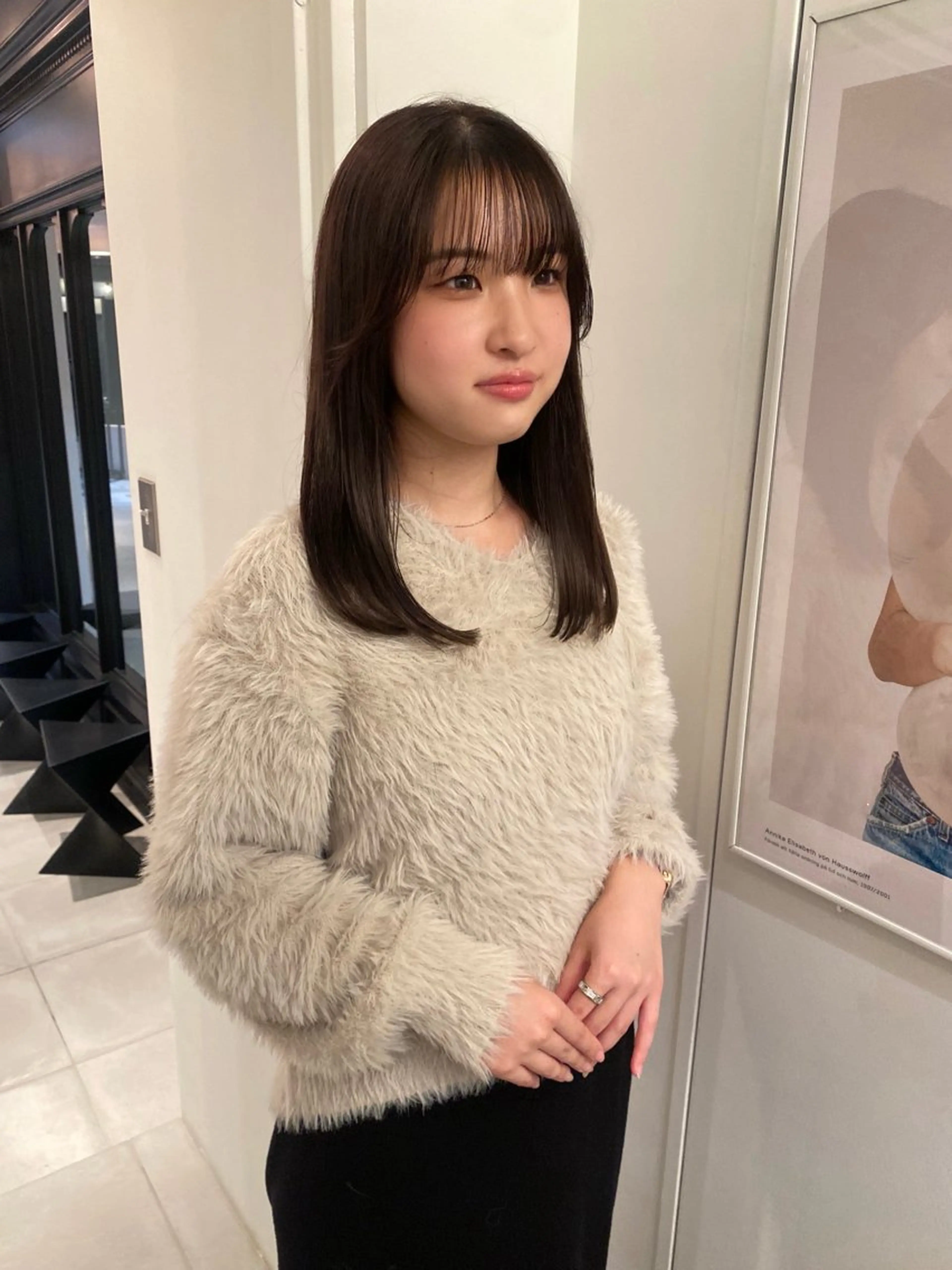 セミロング カラー riria/ボブ /ブラウンカラー🎀のヘアスタイル