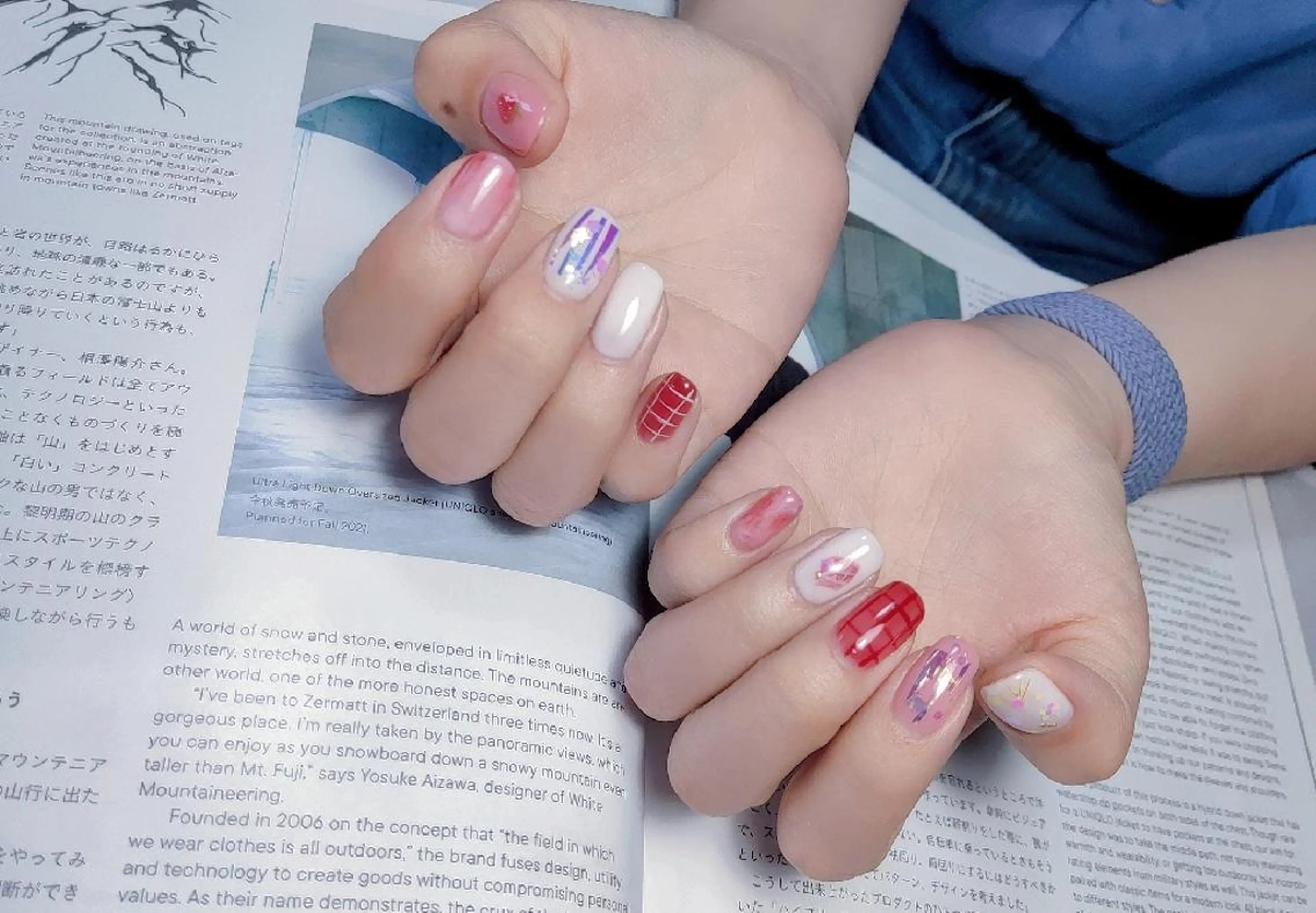 ネイル ハンドネイル E·U·B ネイル所属・横浜市中区曙町 E·U·Bネイルのネイルデザイン