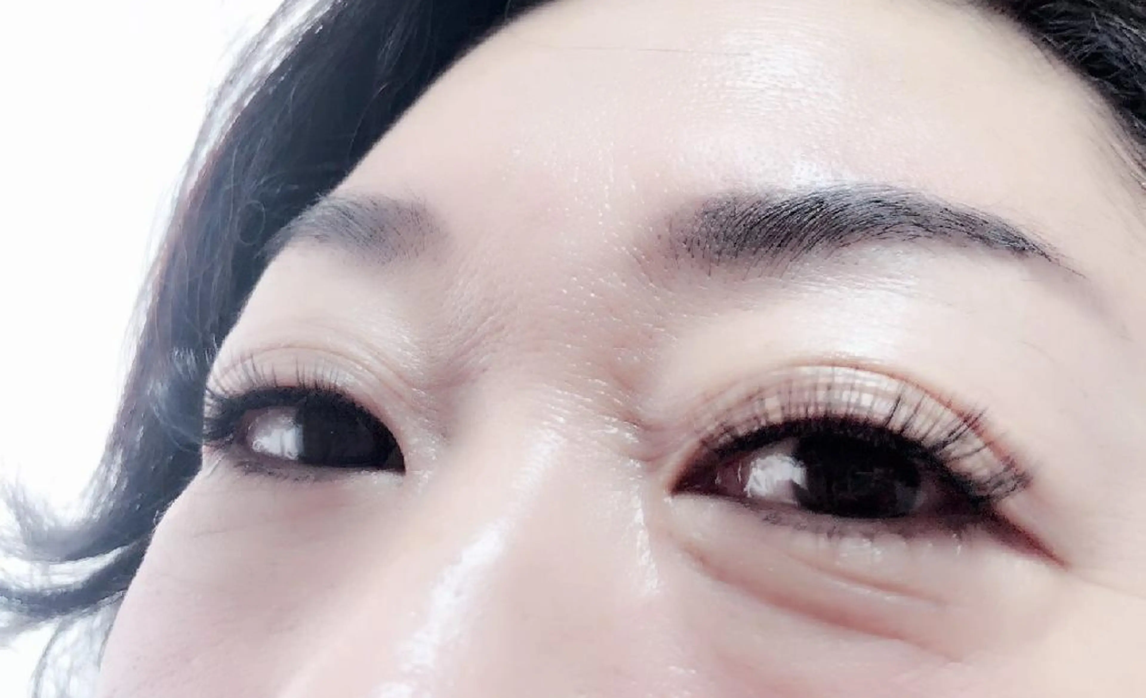 マツエク・マツパ 付け放題 キュート フラットラッシュ セーブル 下まつげエクステ マツエク 吉岡 ゆうなのマツエク・マツパデザイン