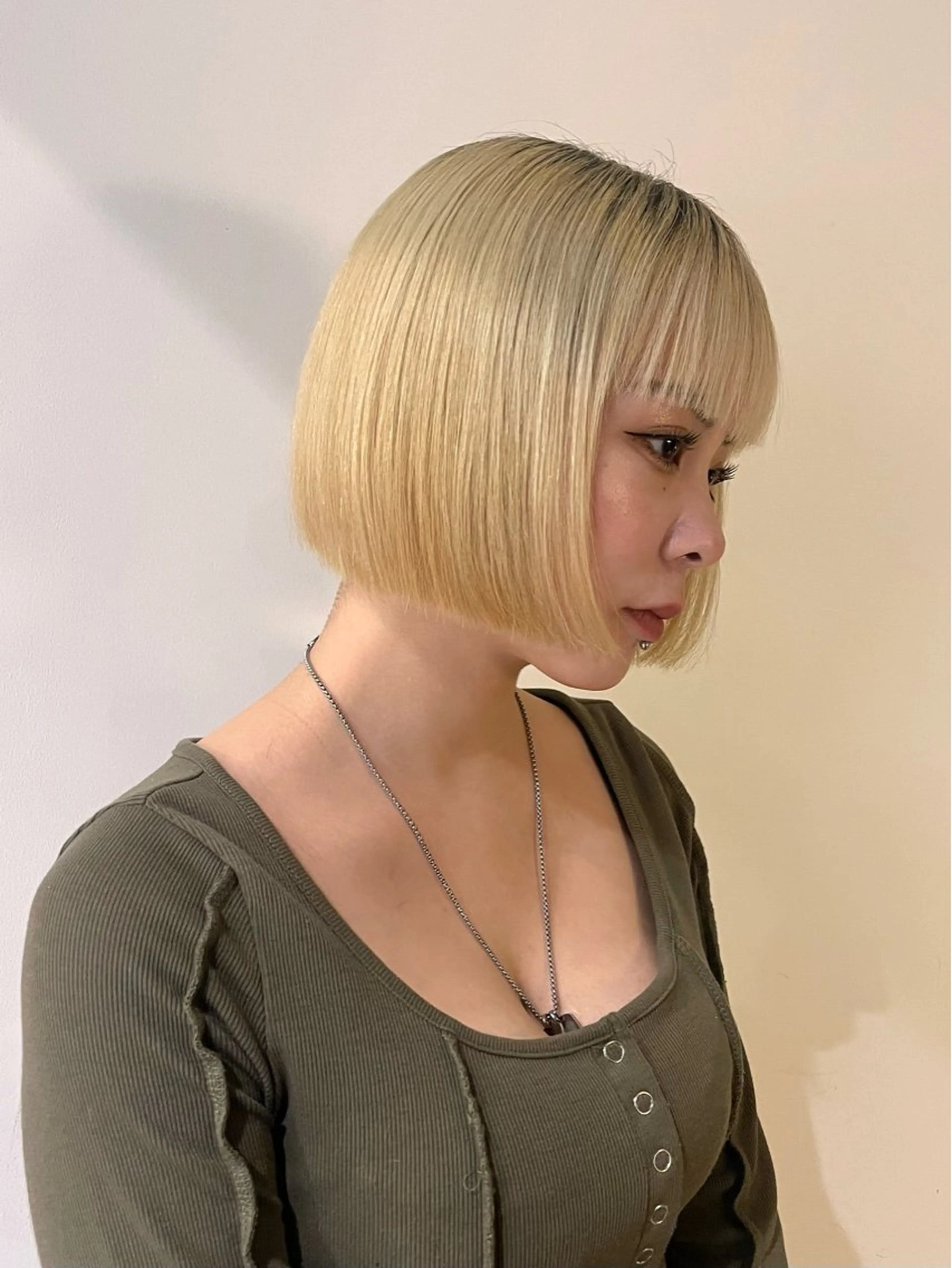 ショート カット トリートメント 🫧うる艶レイヤー /髪質改善/RISAのヘアスタイル