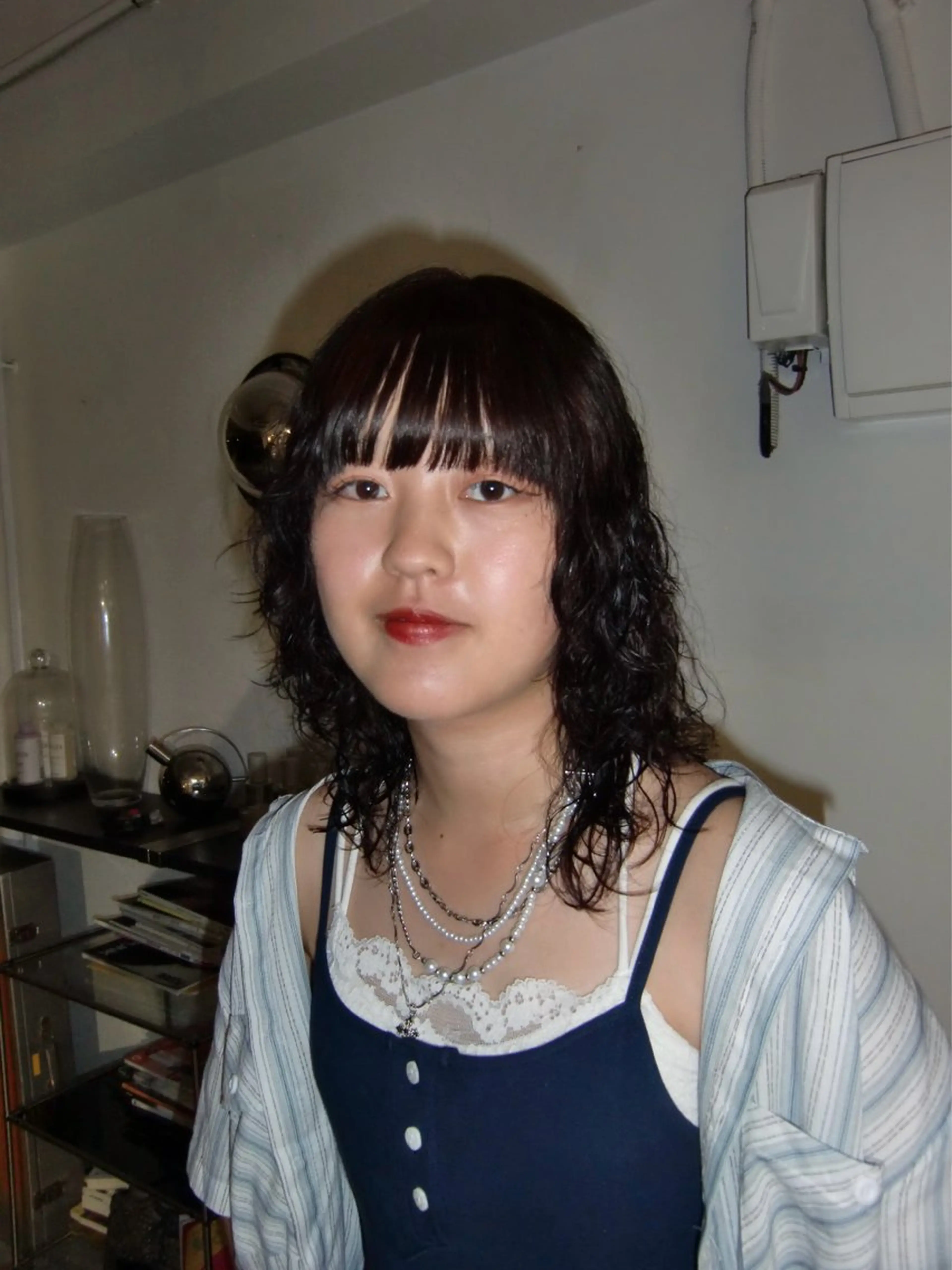 ショート カラー スミレ／透明感 ／ハイトーン／高円寺のヘアスタイル