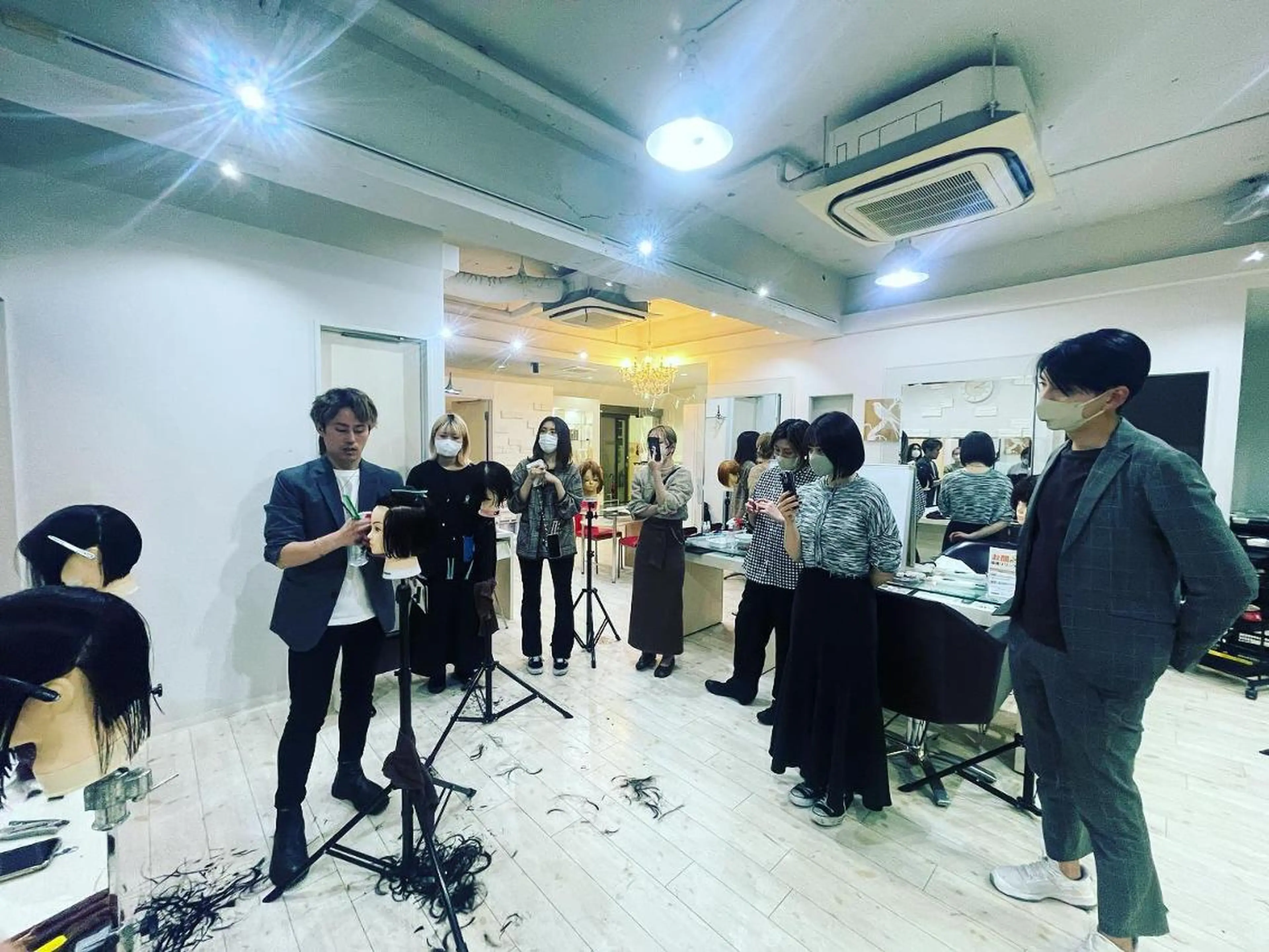 ショート カラー ダブルカラー ハイライトカラー インナーカラー ハイライト 髪質改善 justbeauty CiNQのヘアスタイル