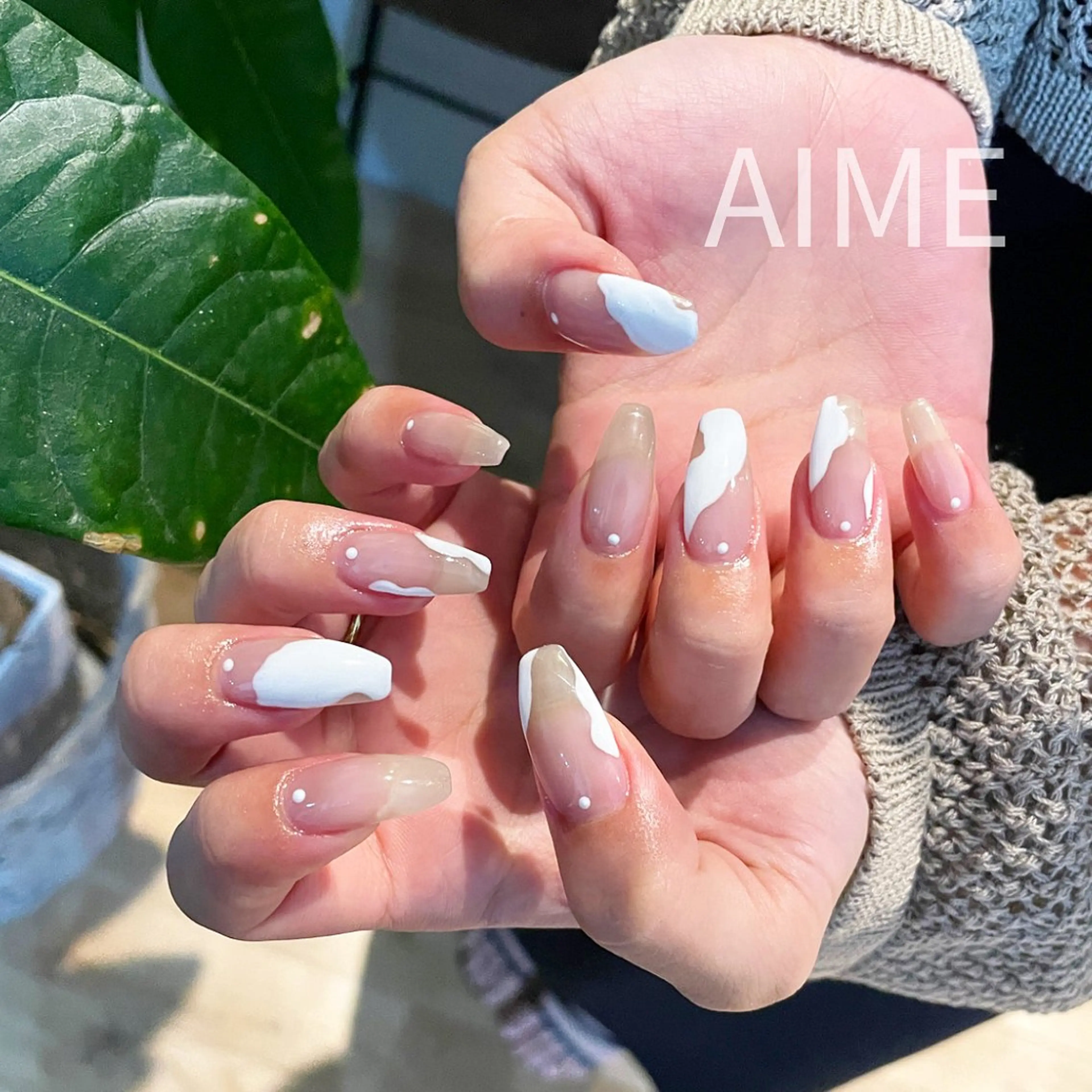ネイル ハンドネイル AIME （momo）のネイルデザイン