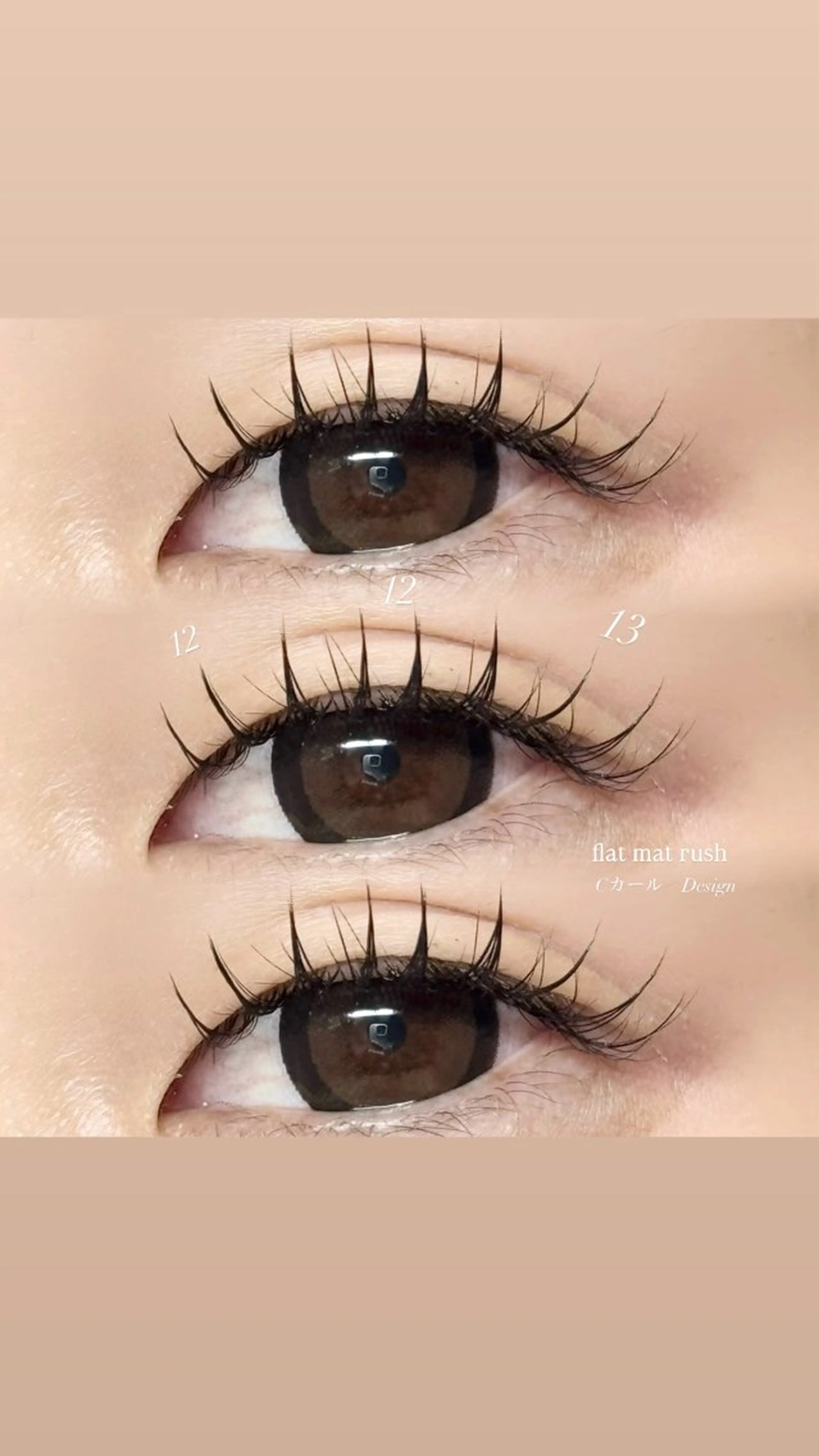 【人気No. 1🫶🏻】オフ込み◎フラットラッシュ120本🩷🩷の写真