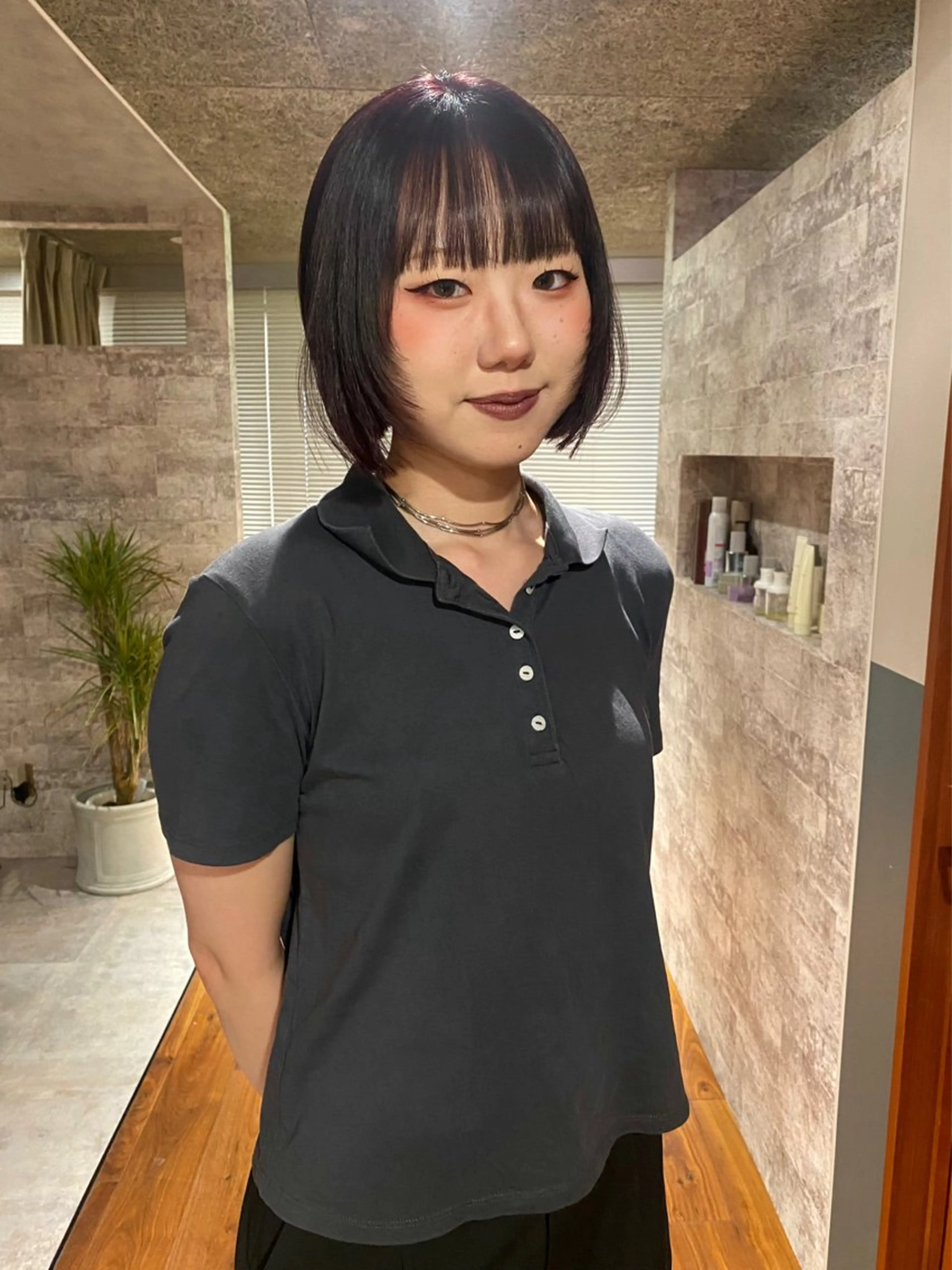 ショート カラー パーマ カット ヘアカラー 縮毛矯正 トリートメント mai / linoah˚✧のヘアスタイル