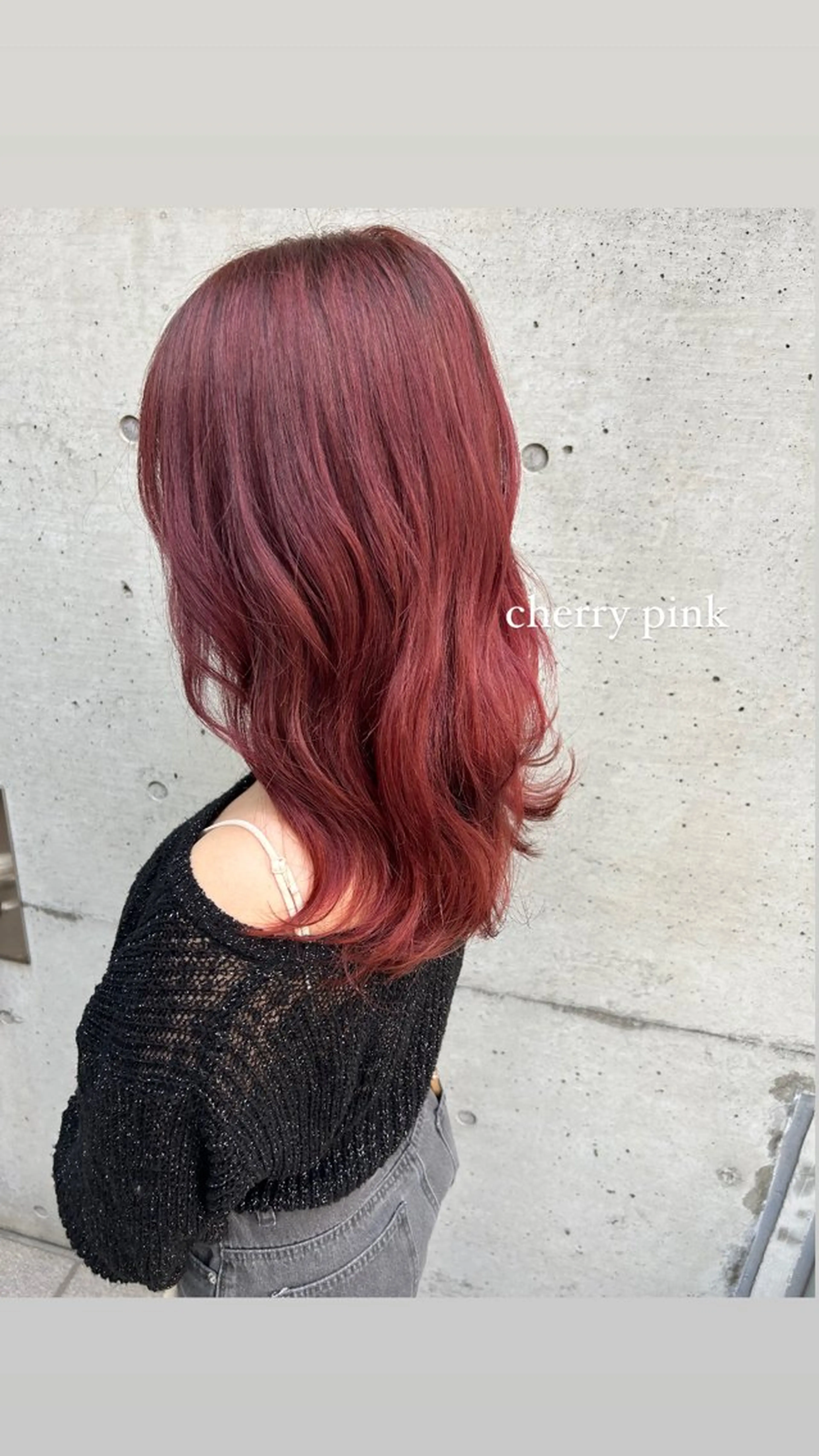 ミディアム カラー ヘアカラー トリートメント ミウラナツサ /レイヤーカットのヘアスタイル