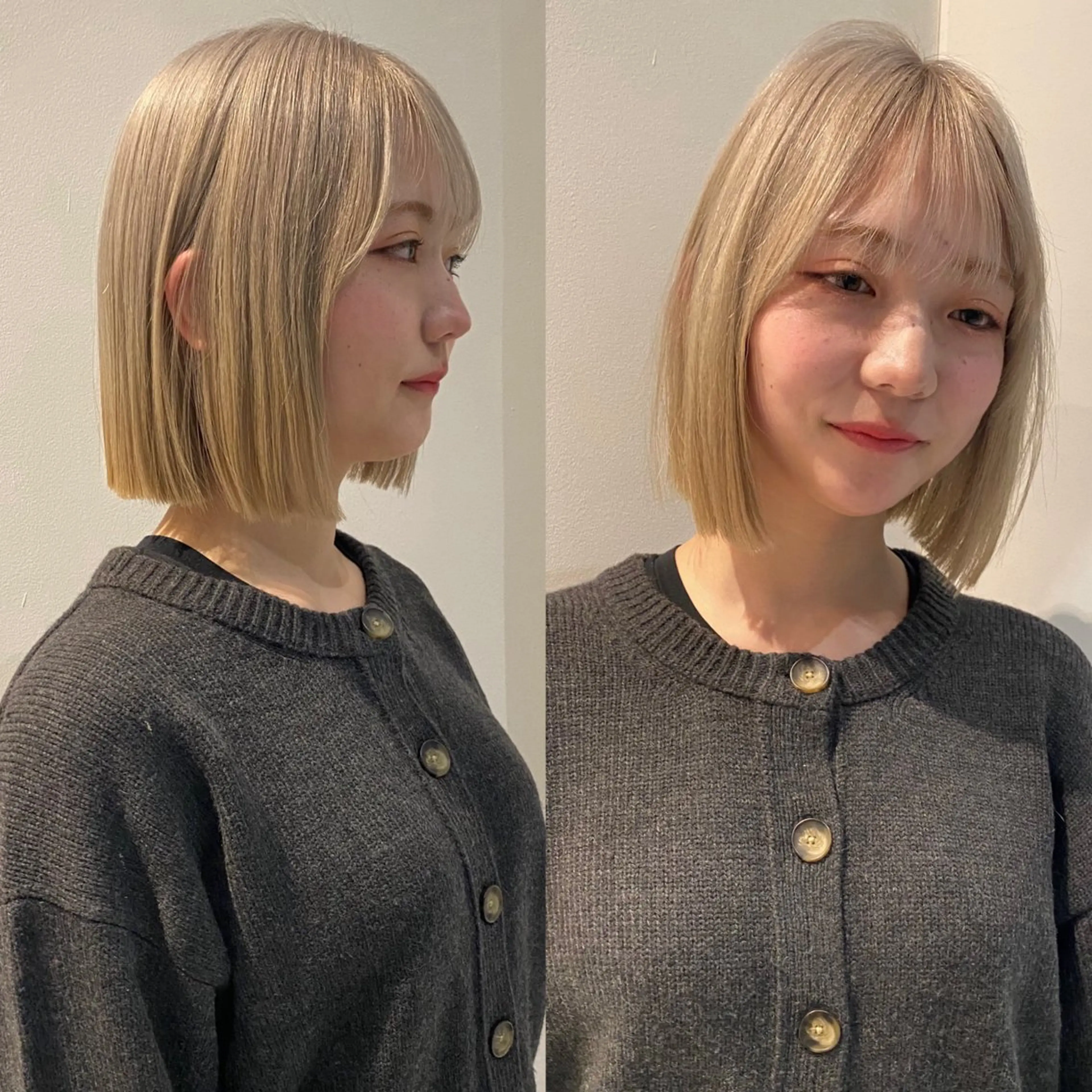ショート カラー ヘアカラー トリートメント mai / linoah˚✧のヘアスタイル