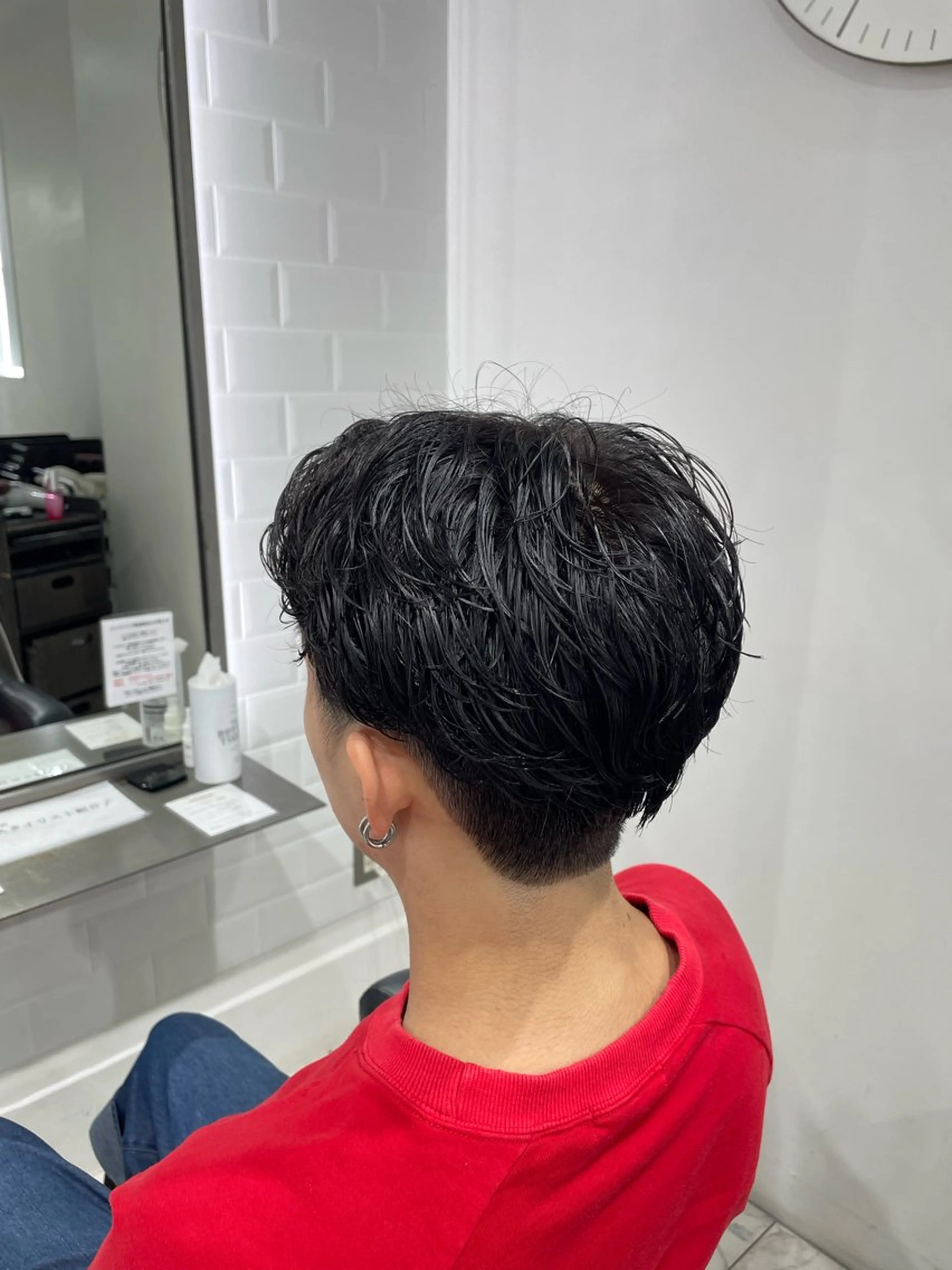 🍀メンズ限定🍀カット(炭酸付き)オージュアスパ+眉カットの写真