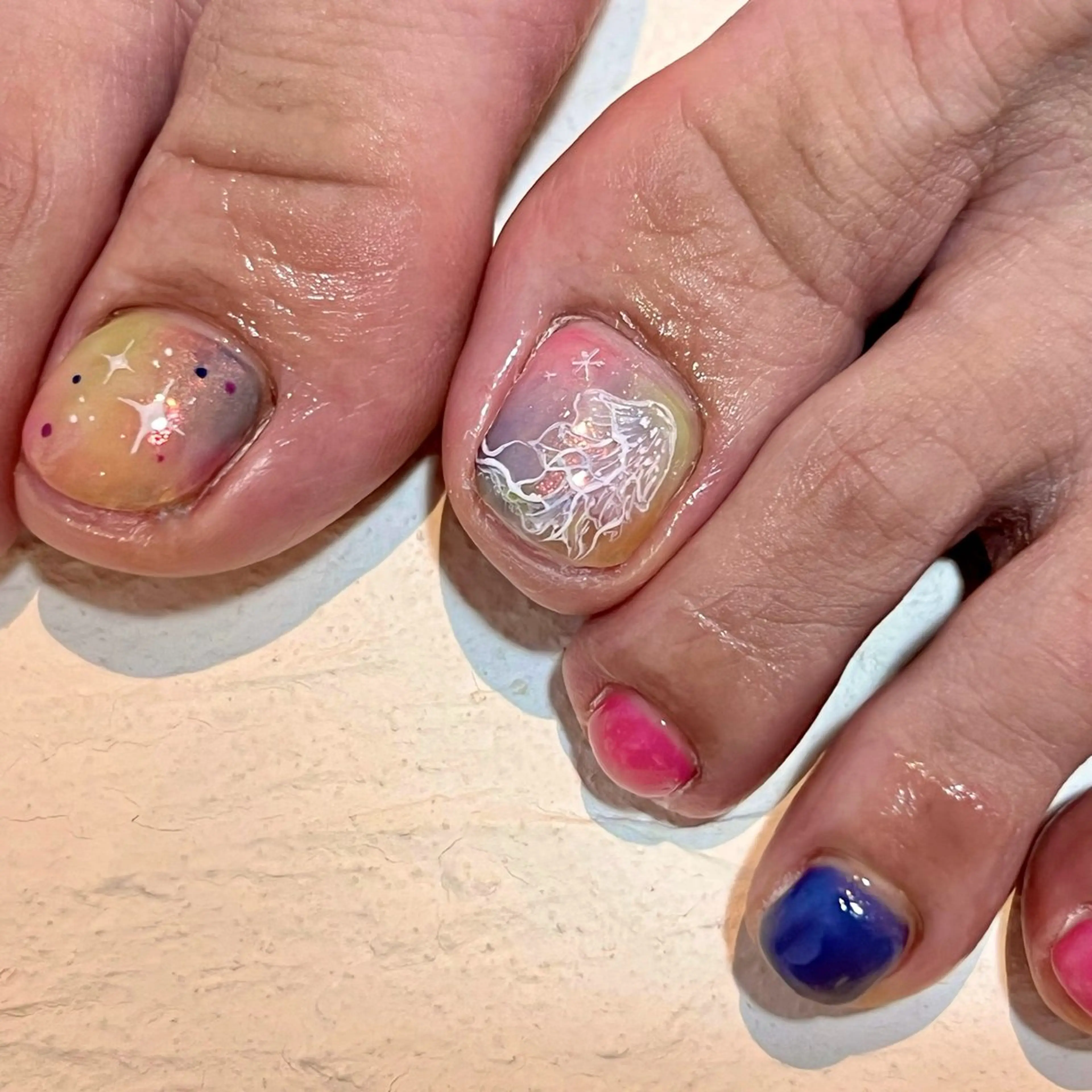 ネイル フットネイル FIORITURA Maikoのネイルデザイン