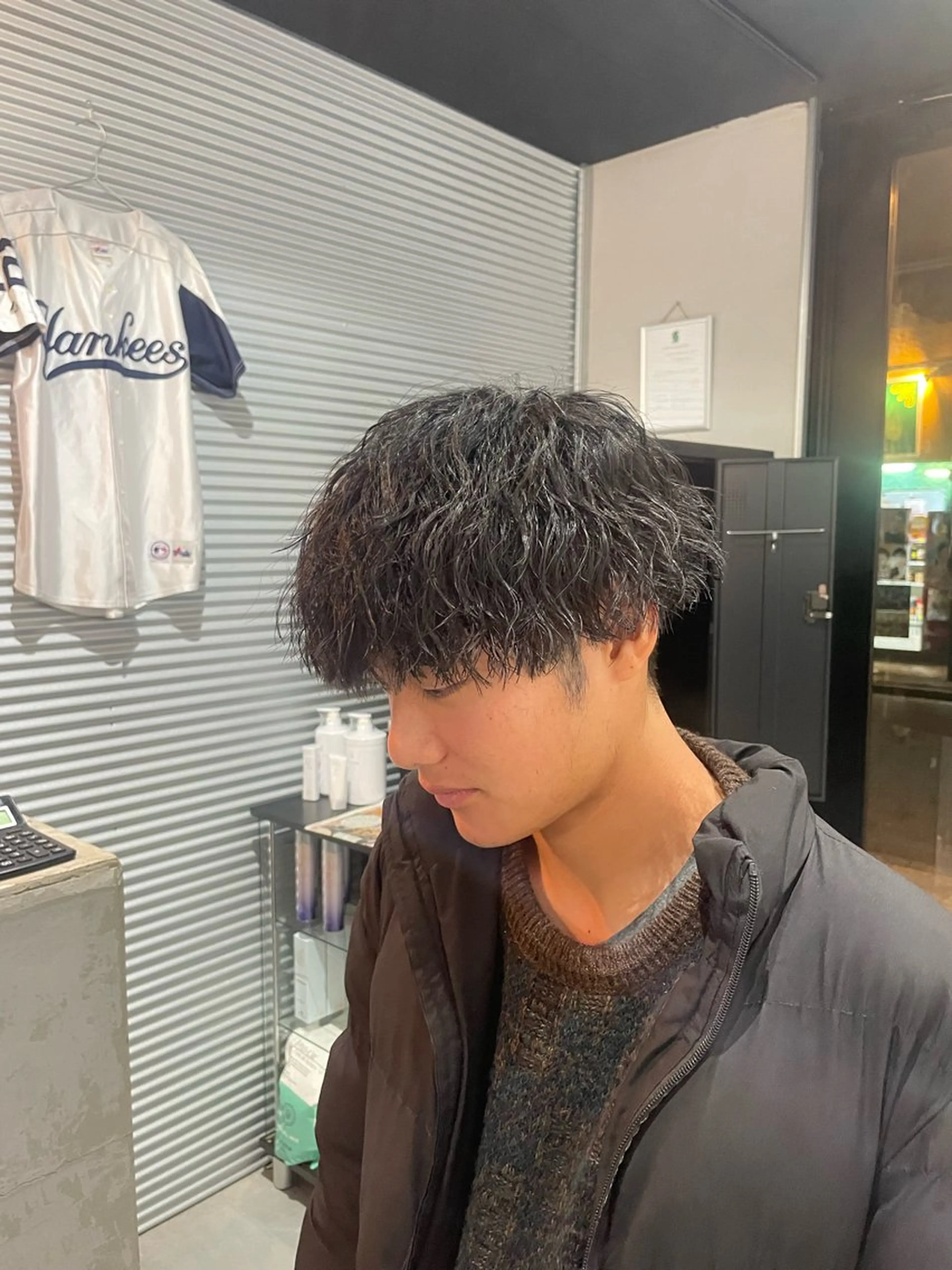 ショート パーマ メンズ カット パーマ トリートメント HARU🐬メンズ 美容師🐬のヘアスタイル