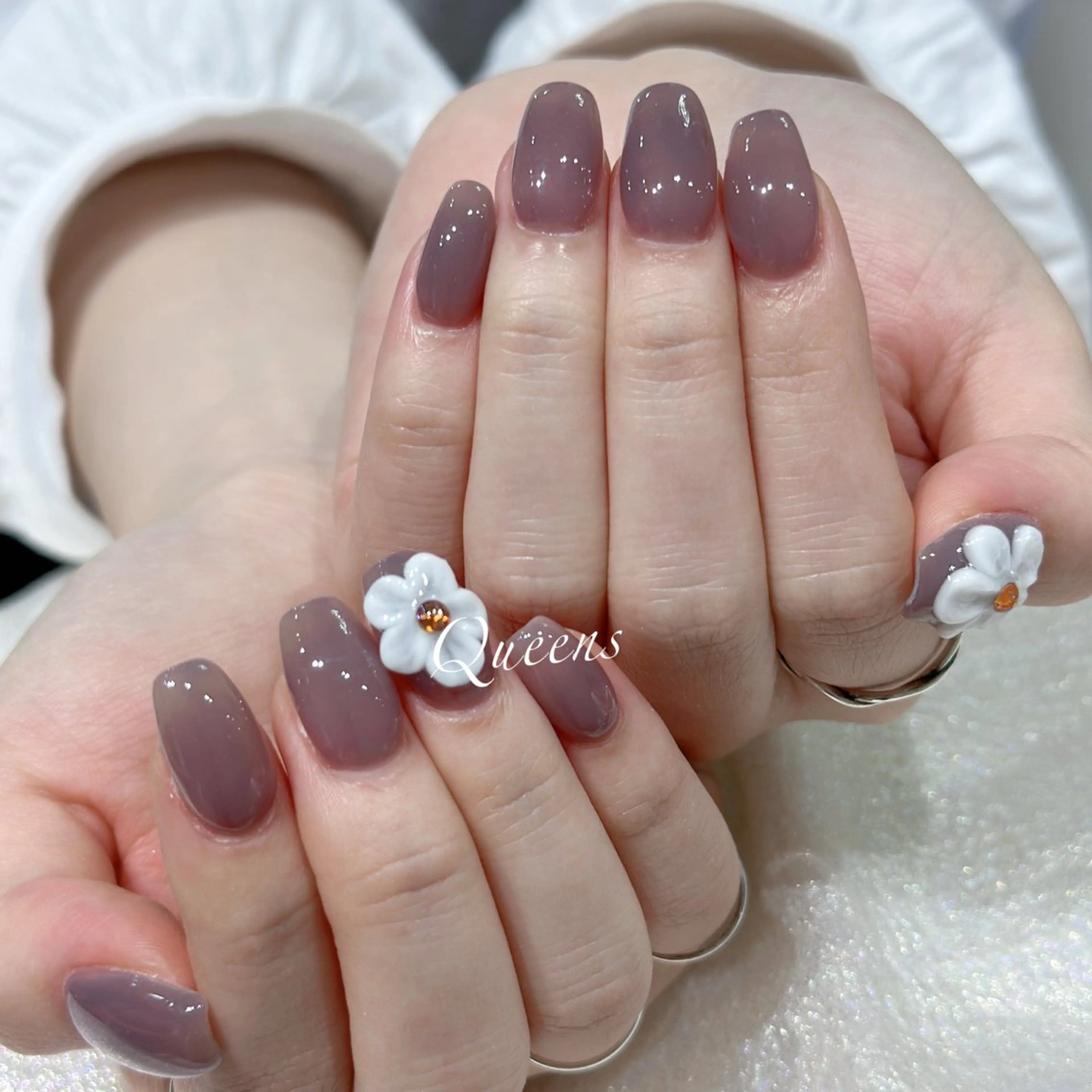 ネイル ハンドネイル Queens マオのネイルデザイン