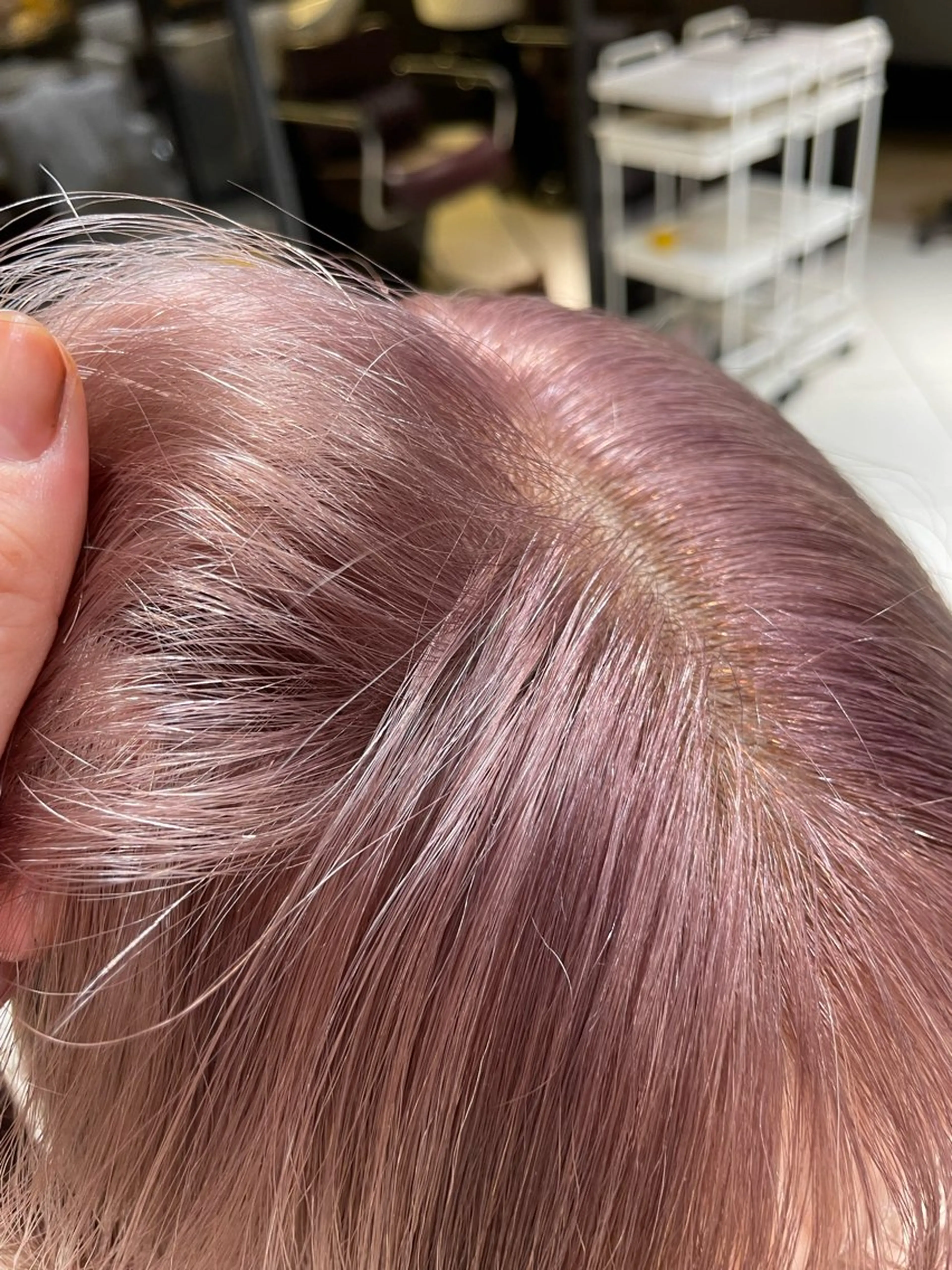 ロング ZENKO国分寺所属・まるやま ひなこ/艶髪カラーのヘアスタイル