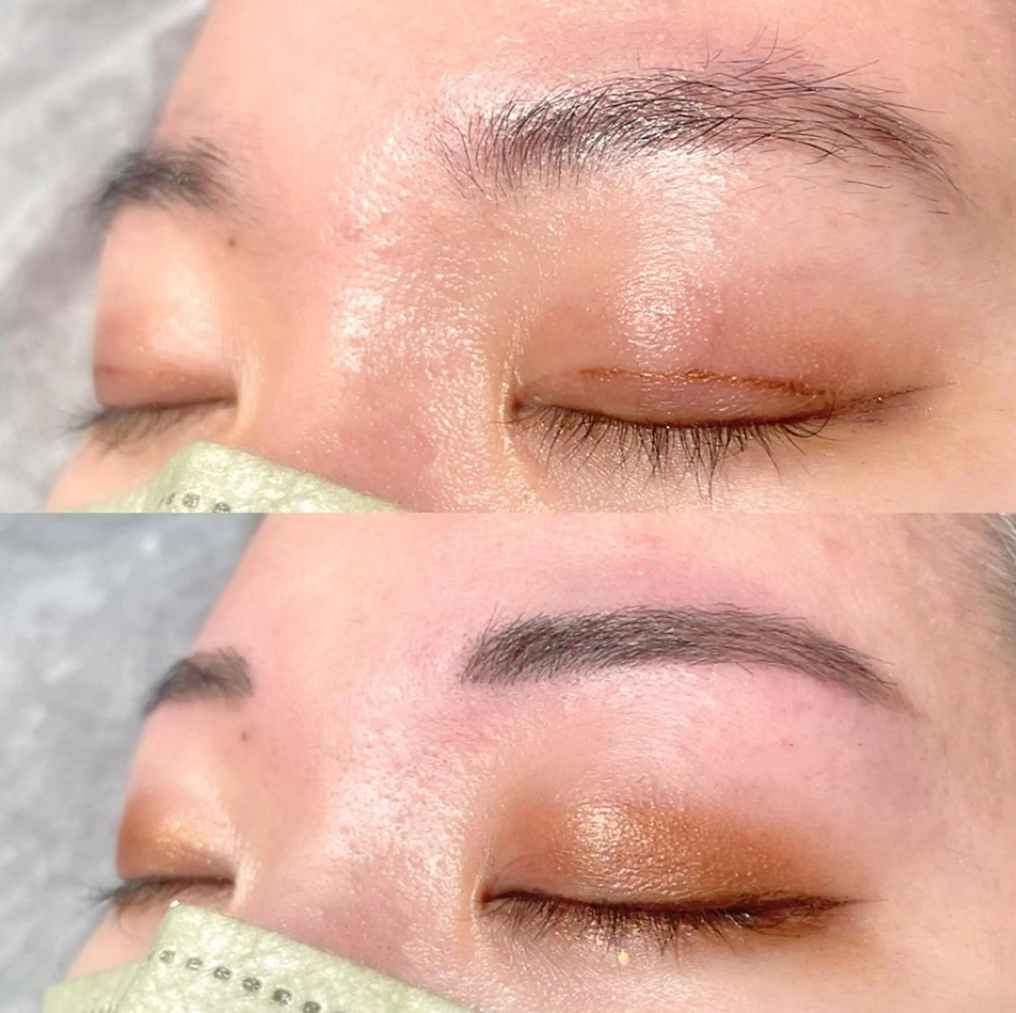 アイブロウ ハリウッドブロウリフト ワックス脱毛 その他(アイブロウ) 大阪福島 韓国まつげ Sayaka🤍🐩のマツエク・マツパデザイン