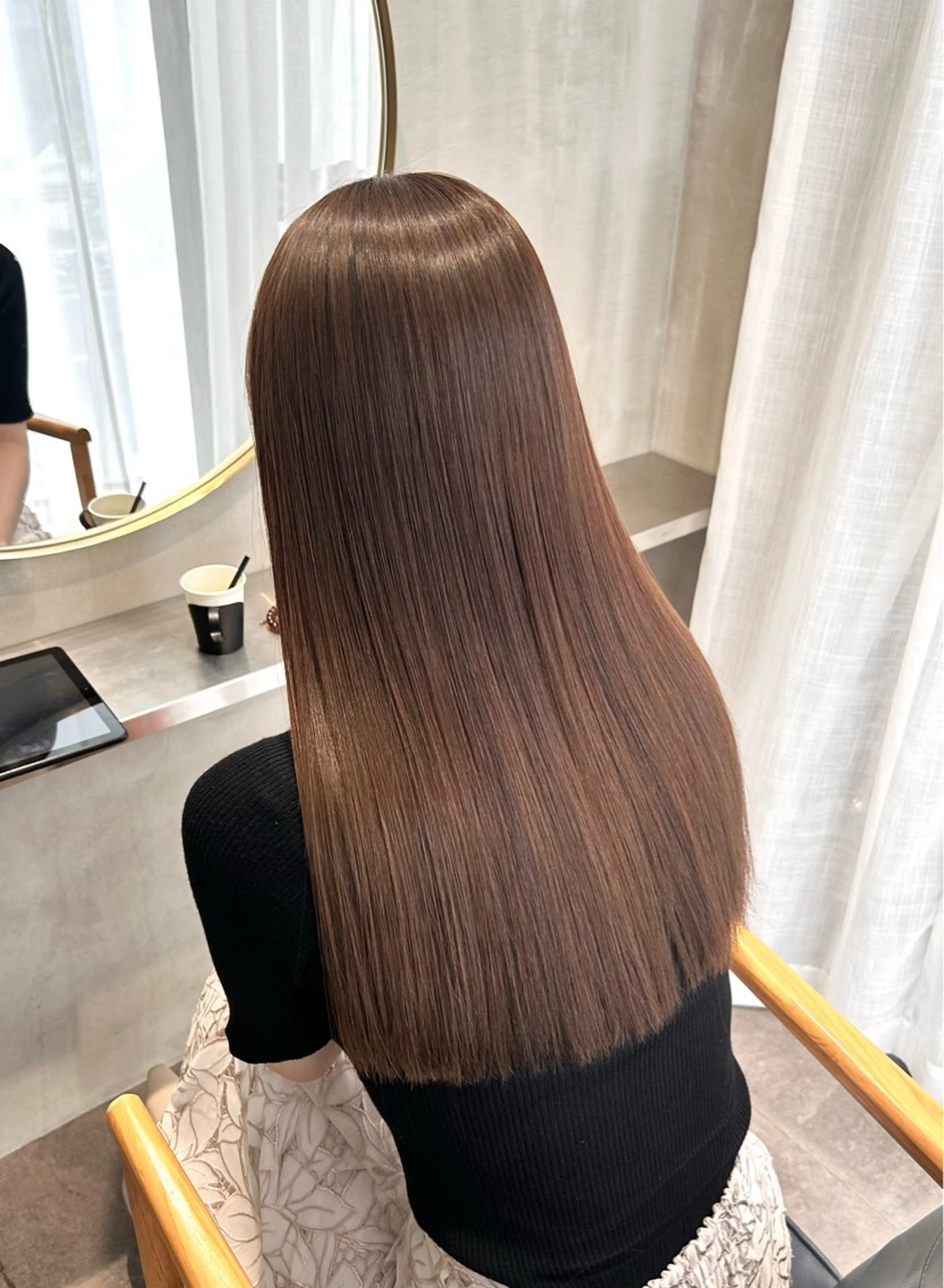 ロング カラー 韓国×髪質改善カラー 💎hinaのヘアスタイル