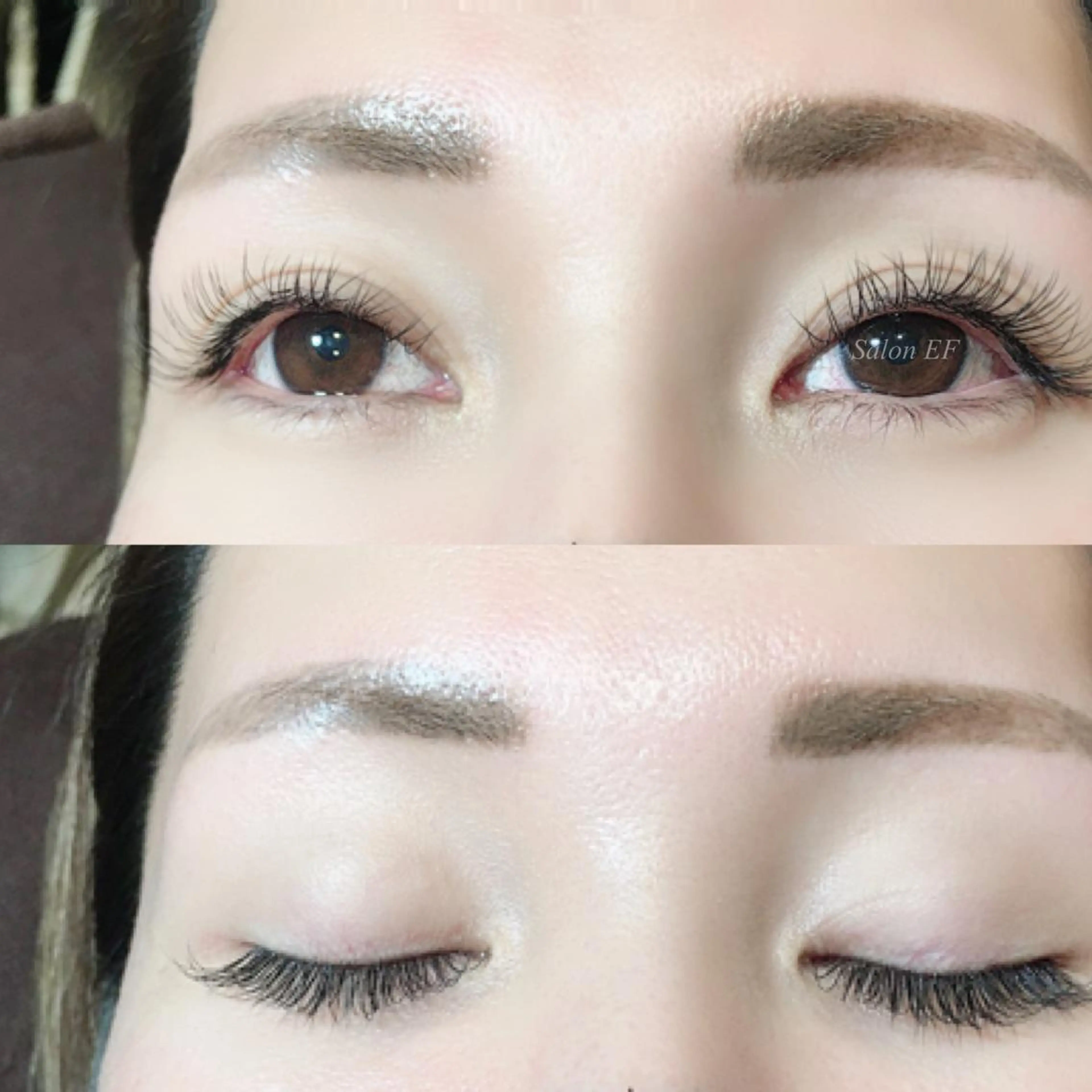 マツエク・マツパ フラットラッシュ EYE405 fukuyamaのマツエク・マツパデザイン