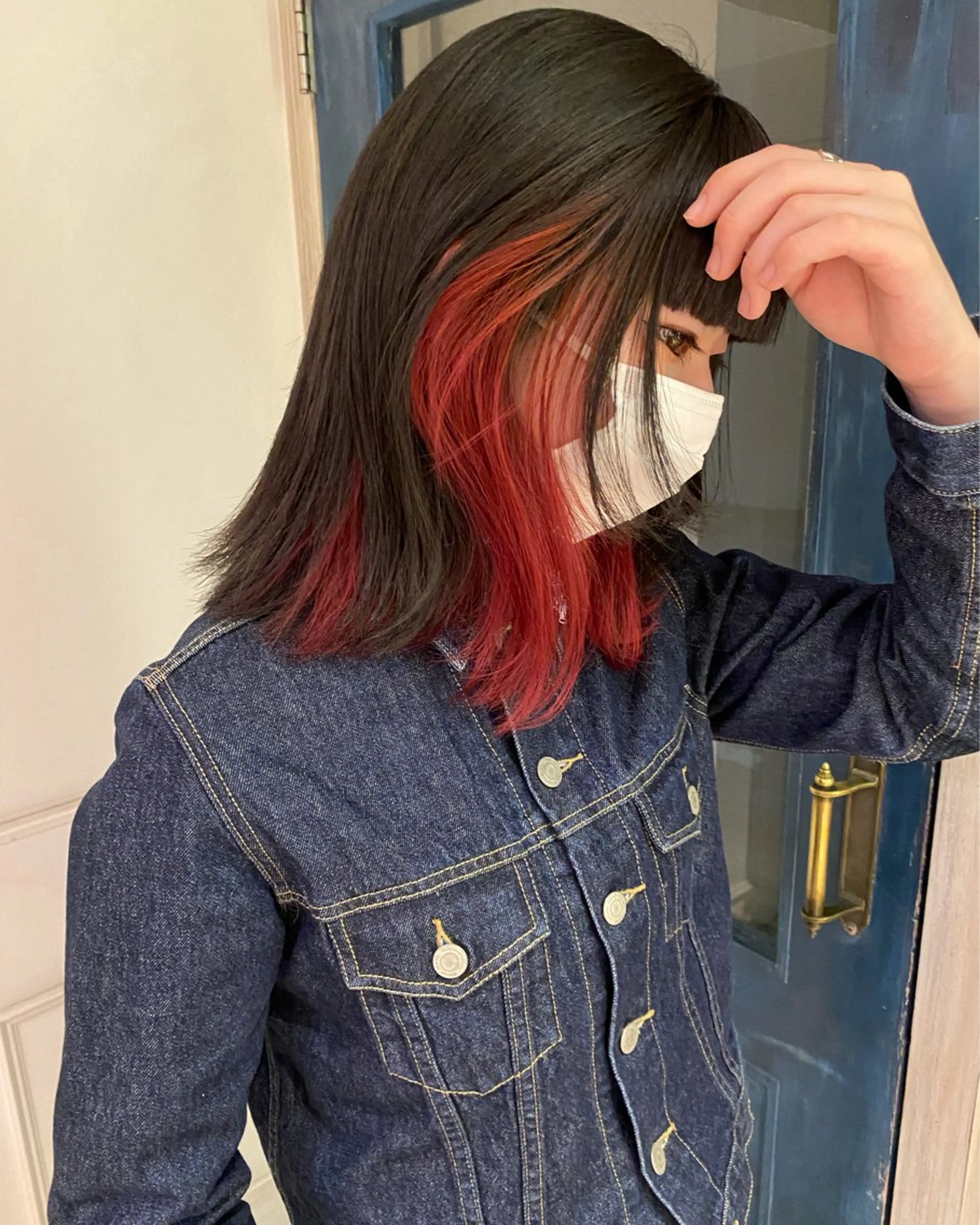 カラー Manaka🟤 今泉　Musiiikのヘアスタイル