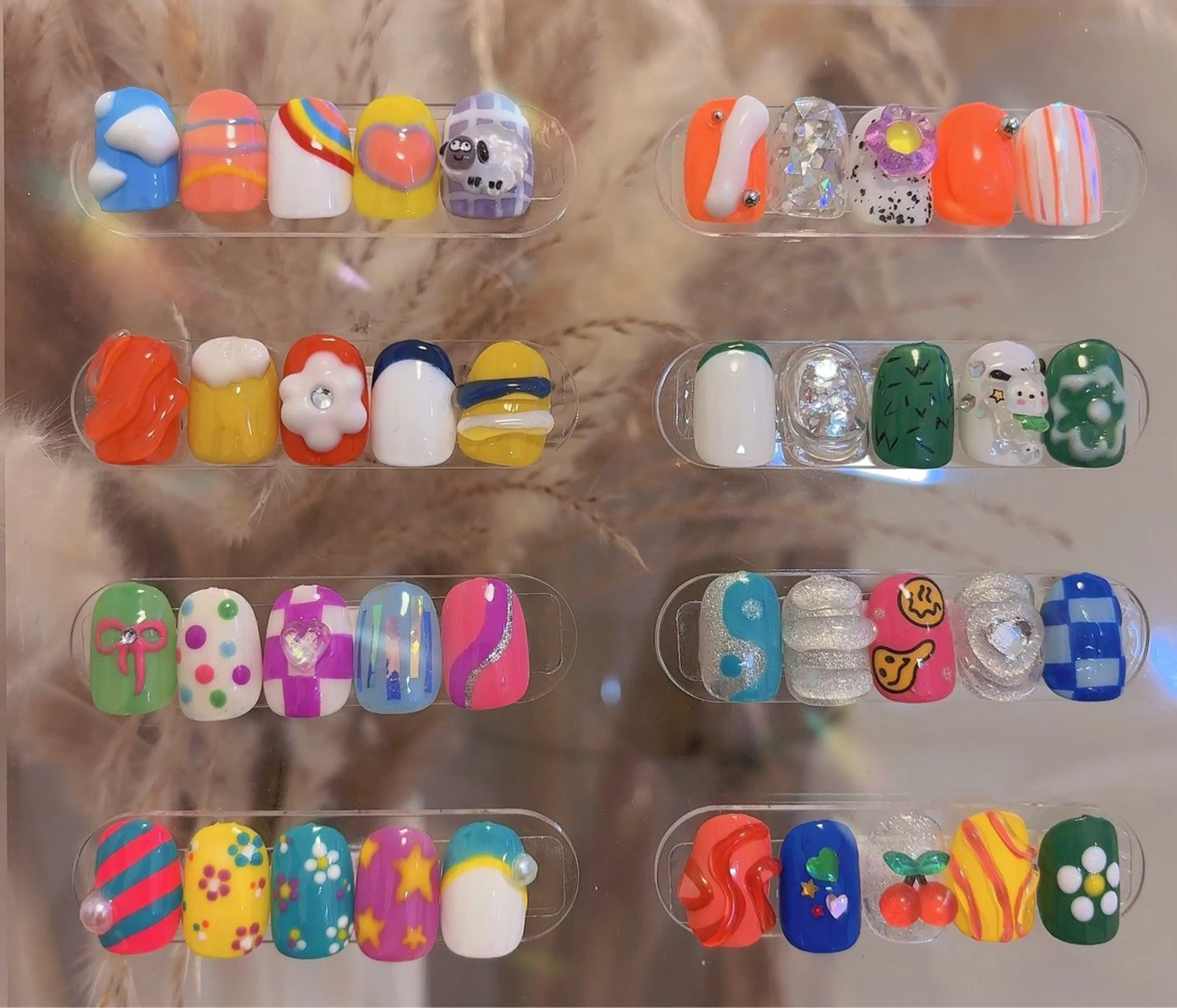 フルコース(10本アート）の写真