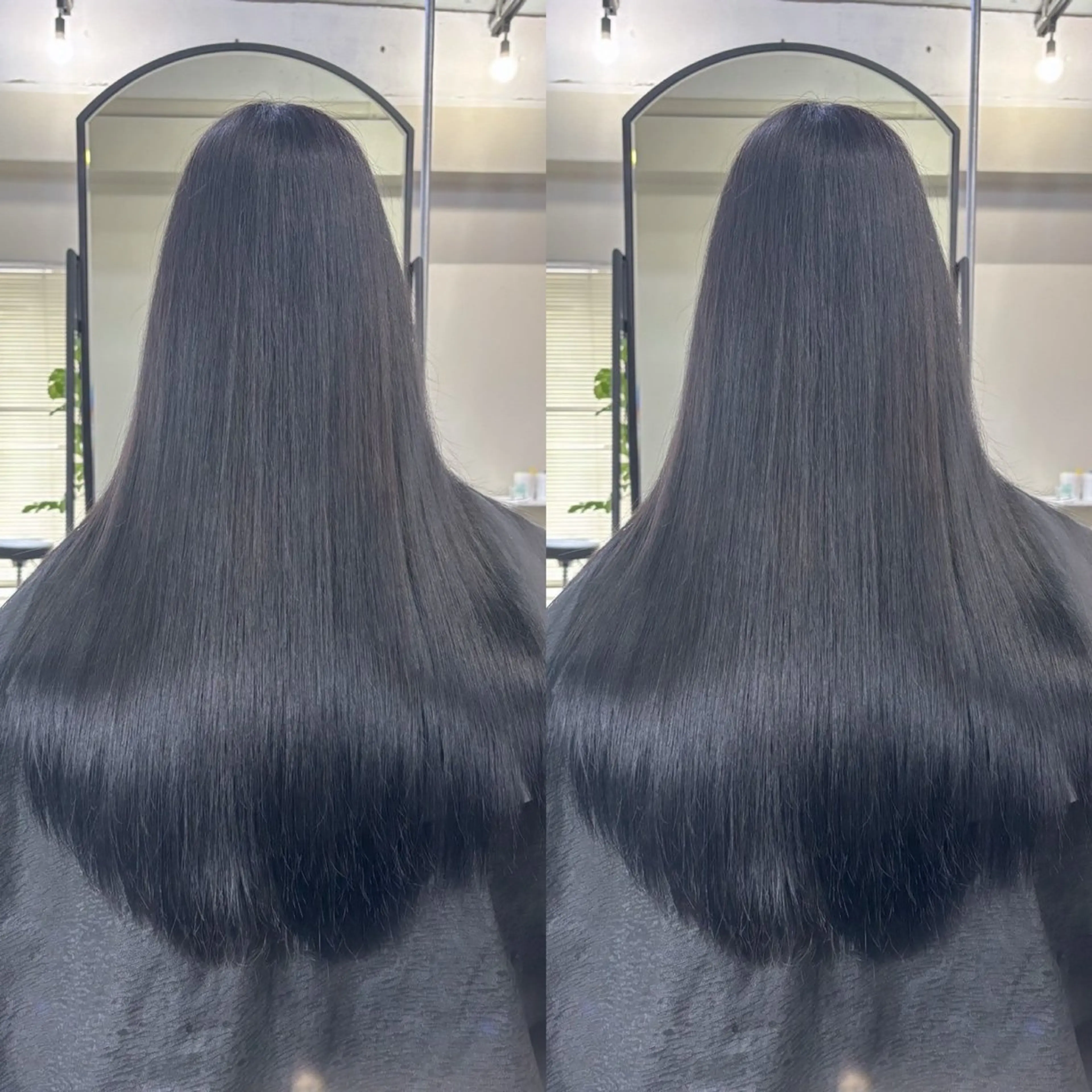 カット＋美髪【縮毛矯正】＋トリートメント※ロング料金無料※18500円の写真