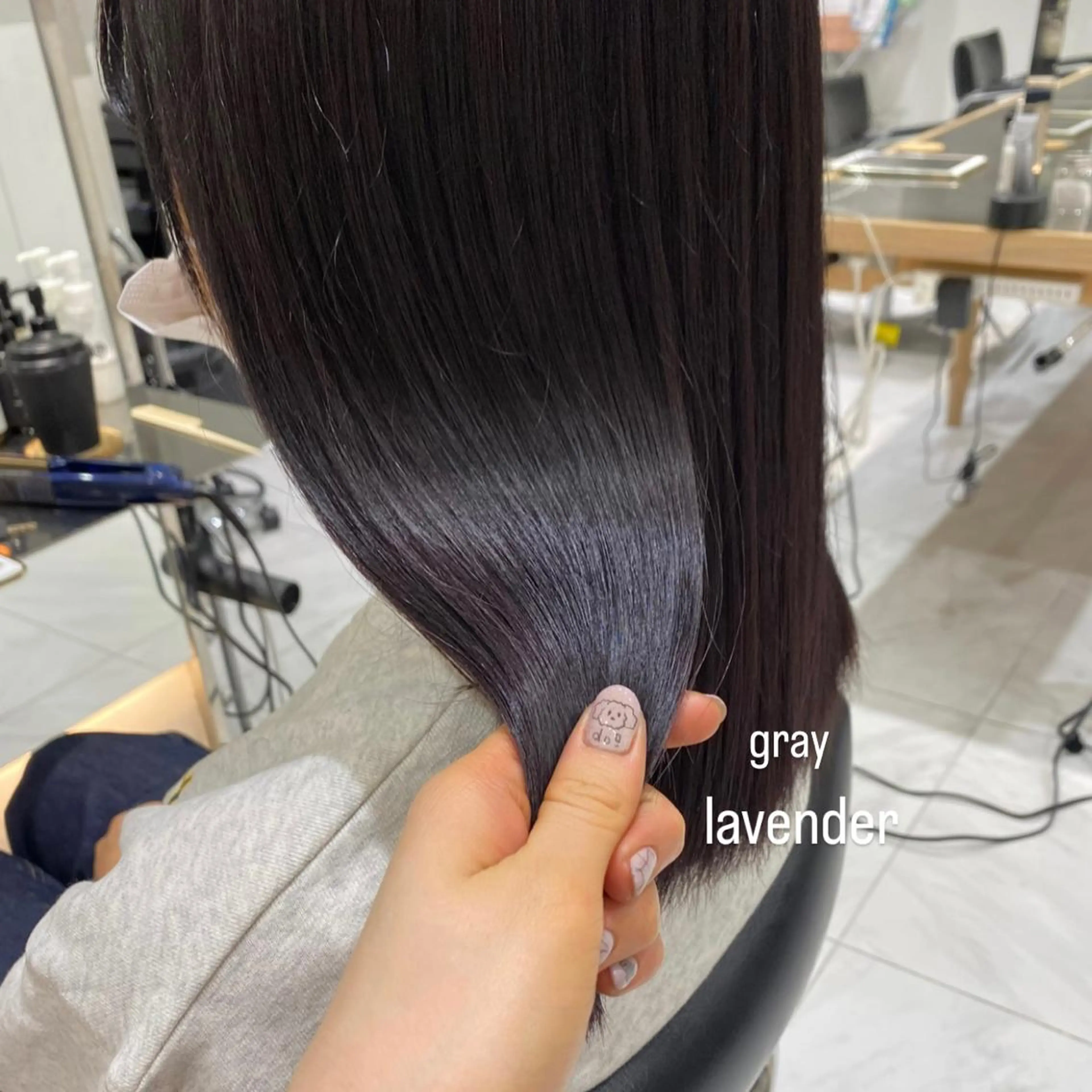 ミディアム カラー ヘアカラー トリートメント 艶感/ナチュラル 🌿マアヤのヘアスタイル