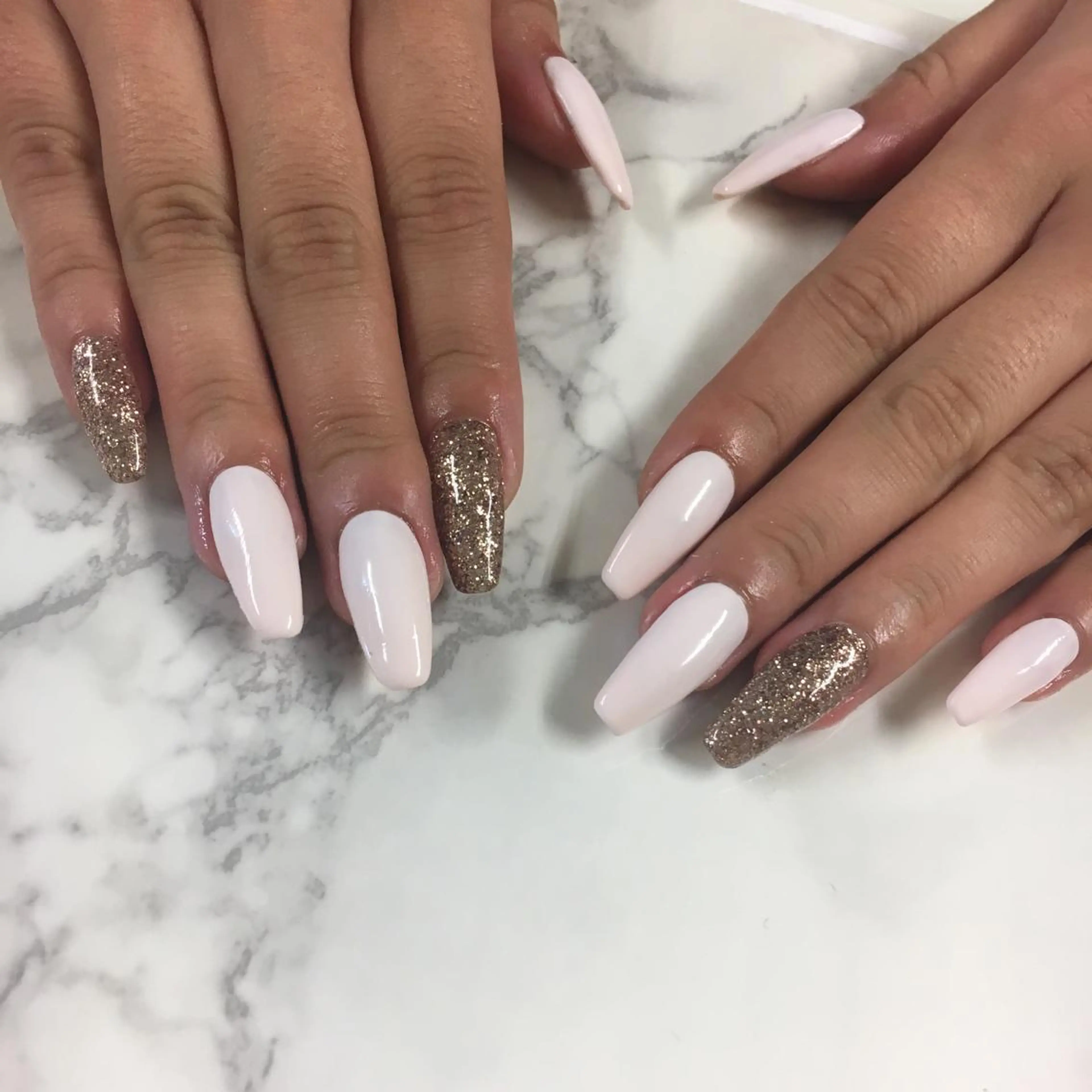 ネイル ワンカラーネイル スカルプネイル SHINE NAILのネイルデザイン