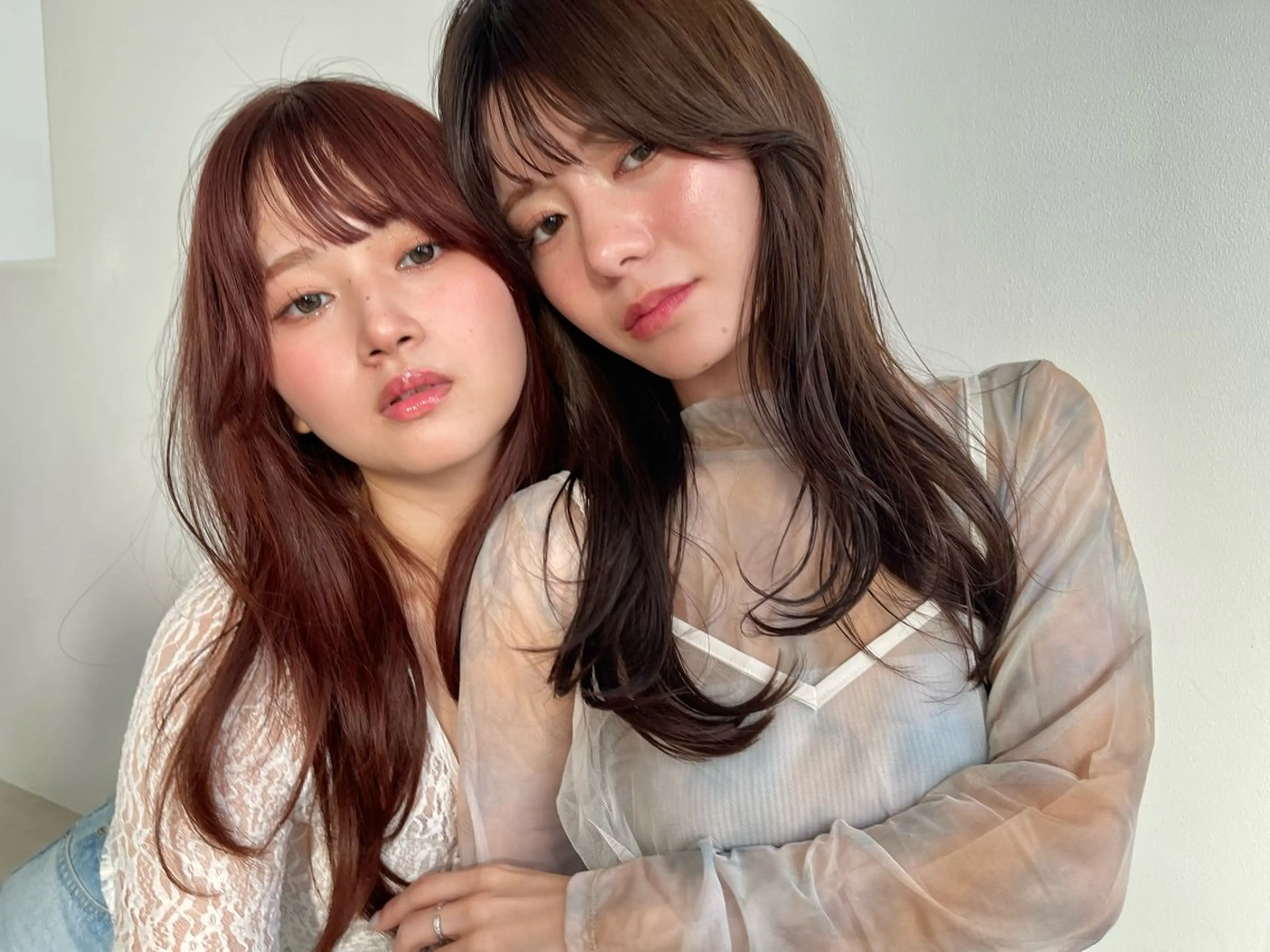 ロング カラー レイヤー/ウルフ🤎 mayo.のヘアスタイル